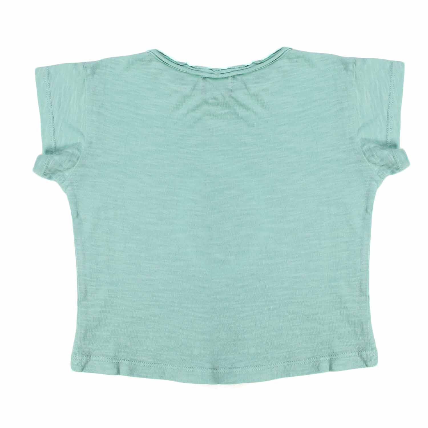 T-SHIRT UNISEX VERDE ACQUA NEONATO - annameglio.com abbigliamento moda