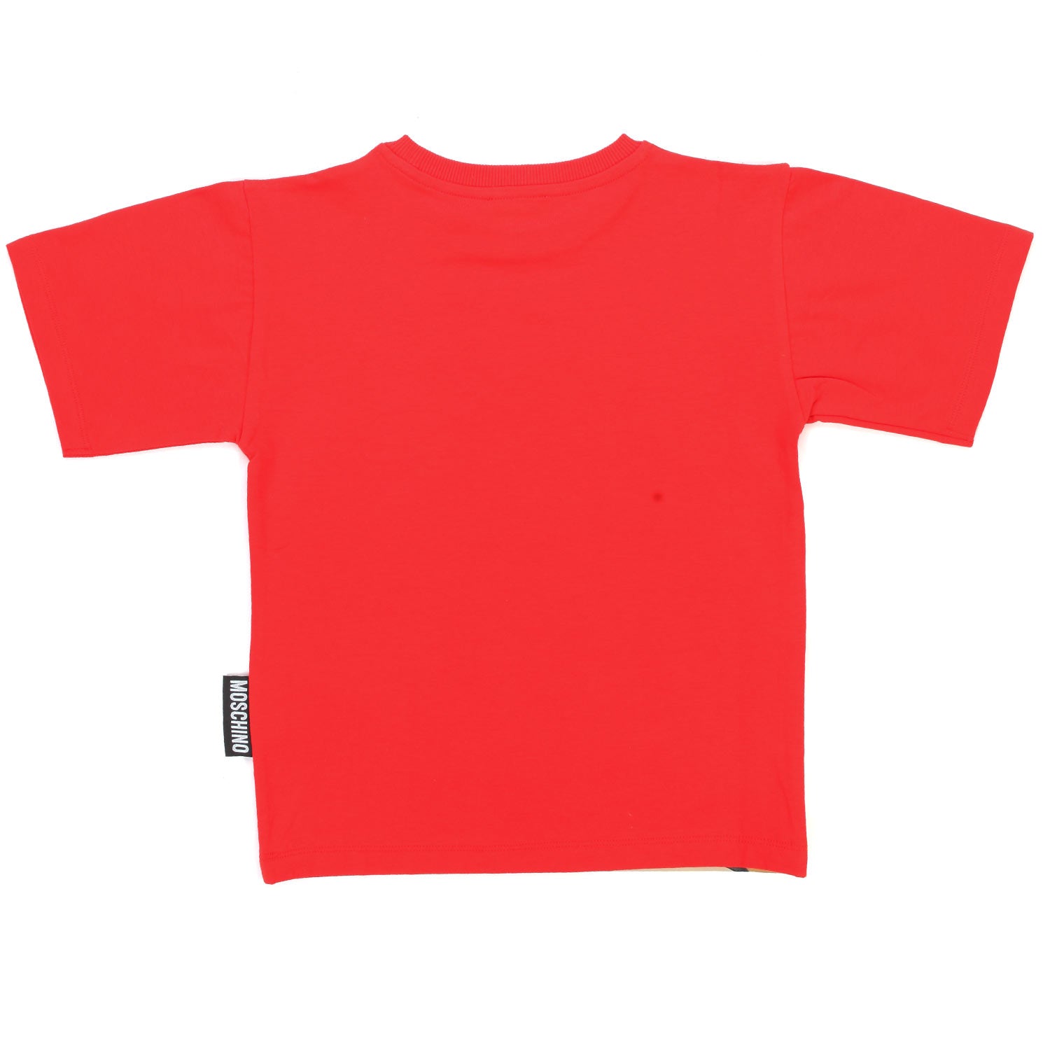 T-SHIRT ROSSA UNISEX CON ORSETTO - annameglio.com abbigliamento moda