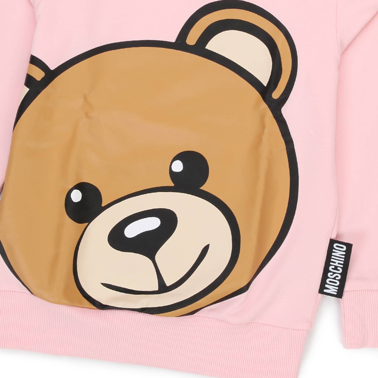 FELPA ROSA TEDDY BEAR BIMBA - annameglio.com abbigliamento moda