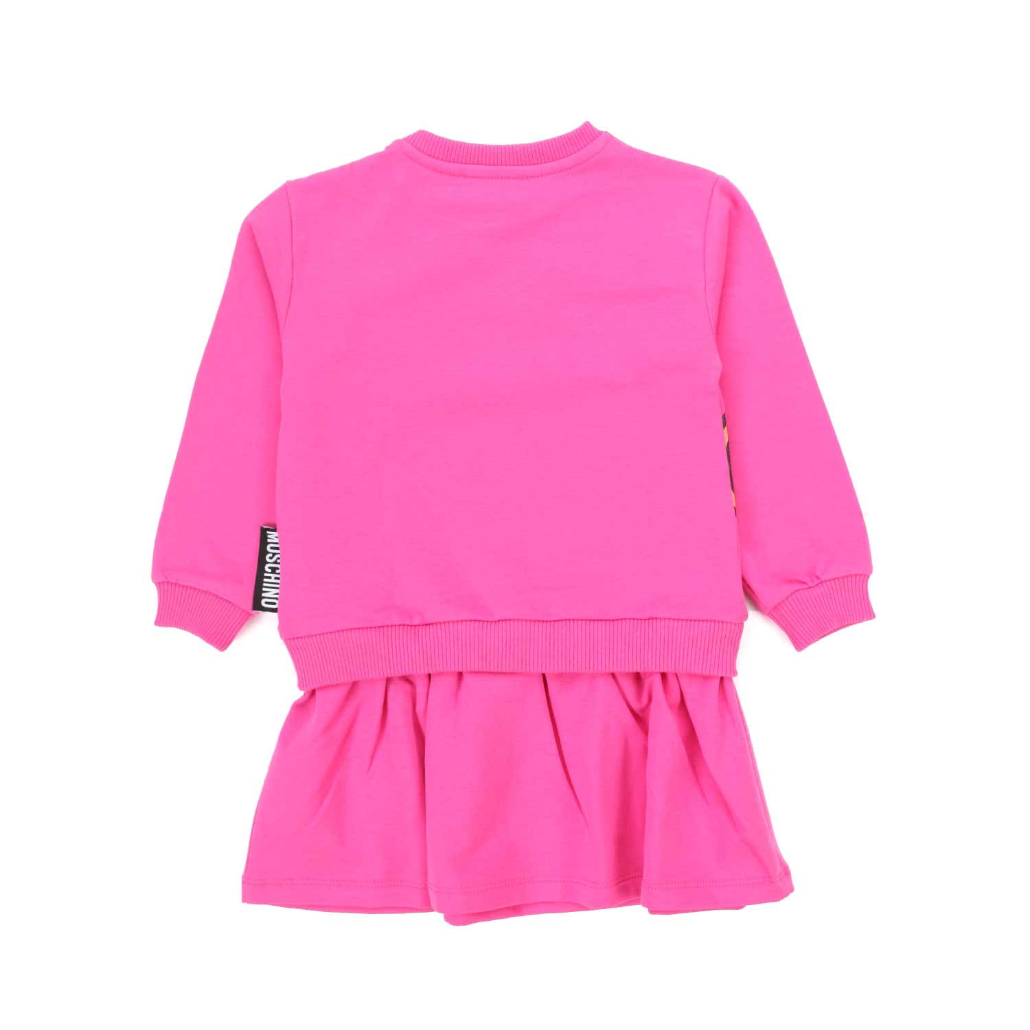ABITO FUCSIA IN FELPA BIMBA - annameglio.com abbigliamento moda