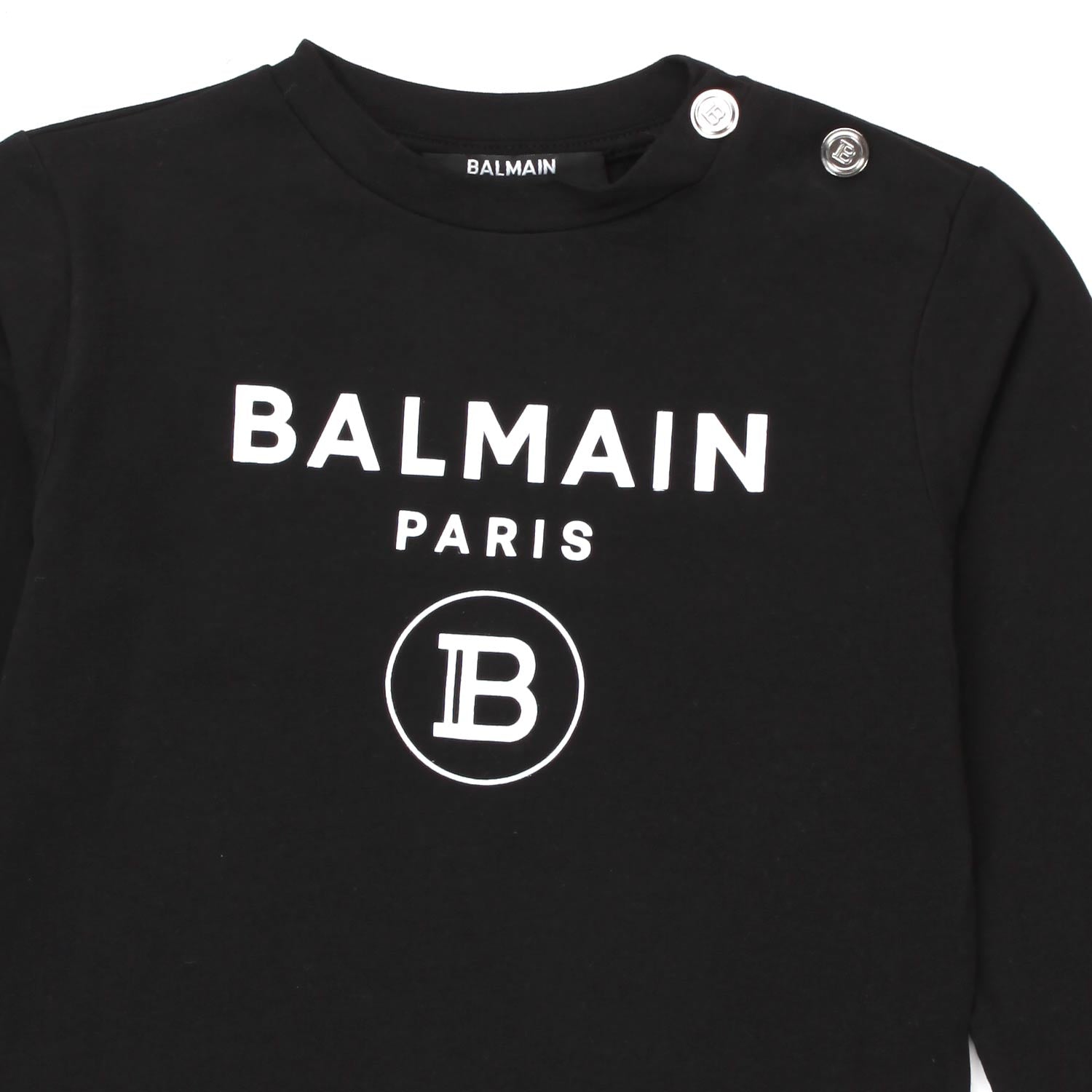 T-SHIRT NERA MANICA LUNGA BIMBA - annameglio.com abbigliamento moda