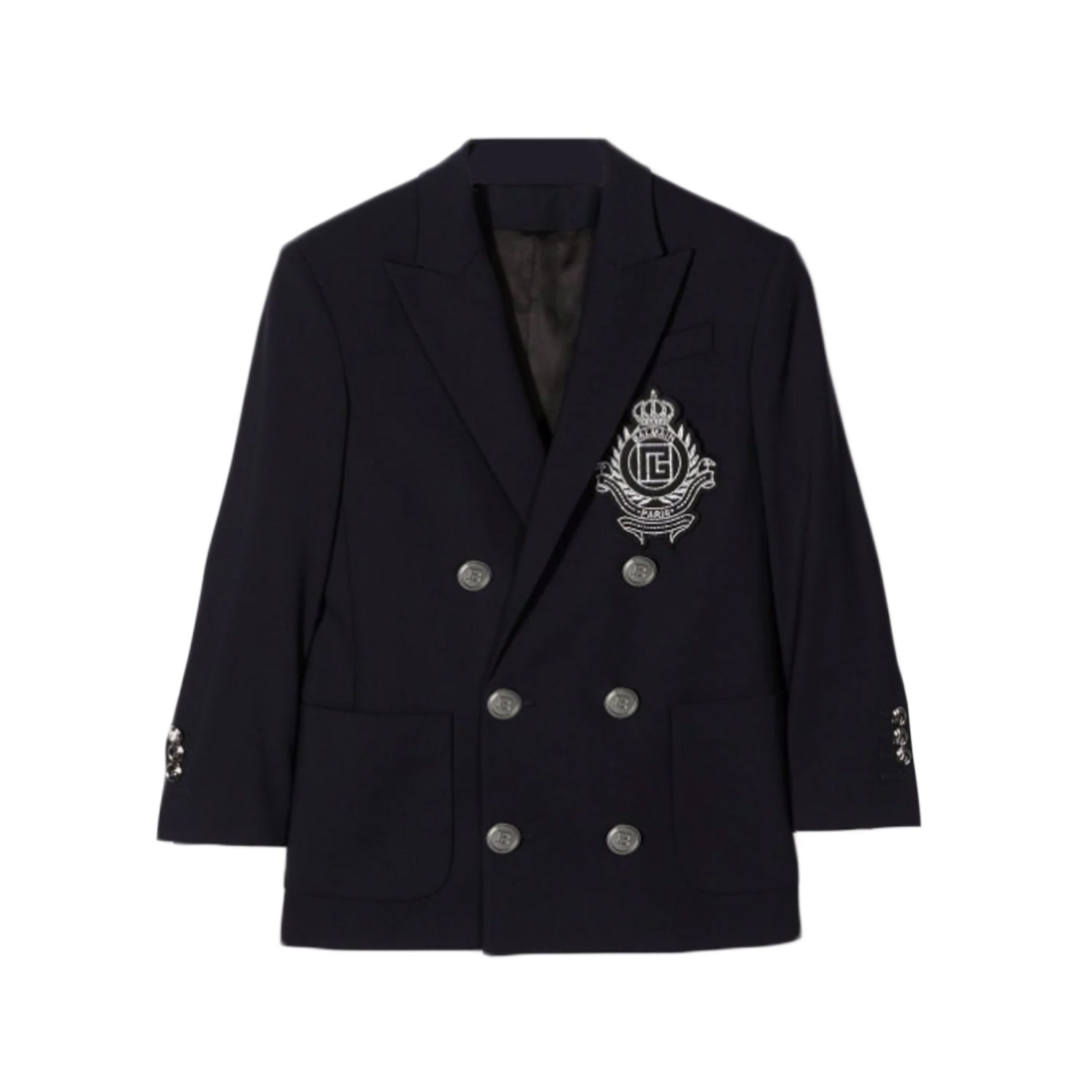 GIACCA DOPPIOPETTO BLU GIRL - annameglio.com abbigliamento moda