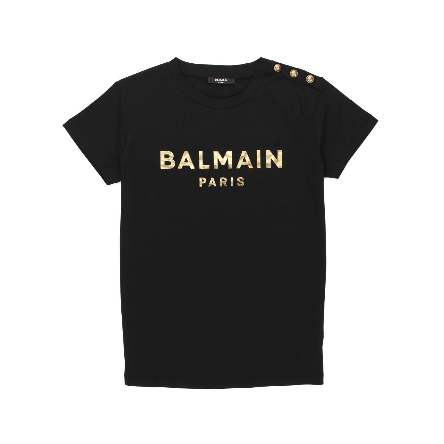 T-SHIRT NERA CON LOGO BAMBINA E GIRL - annameglio.com abbigliamento moda