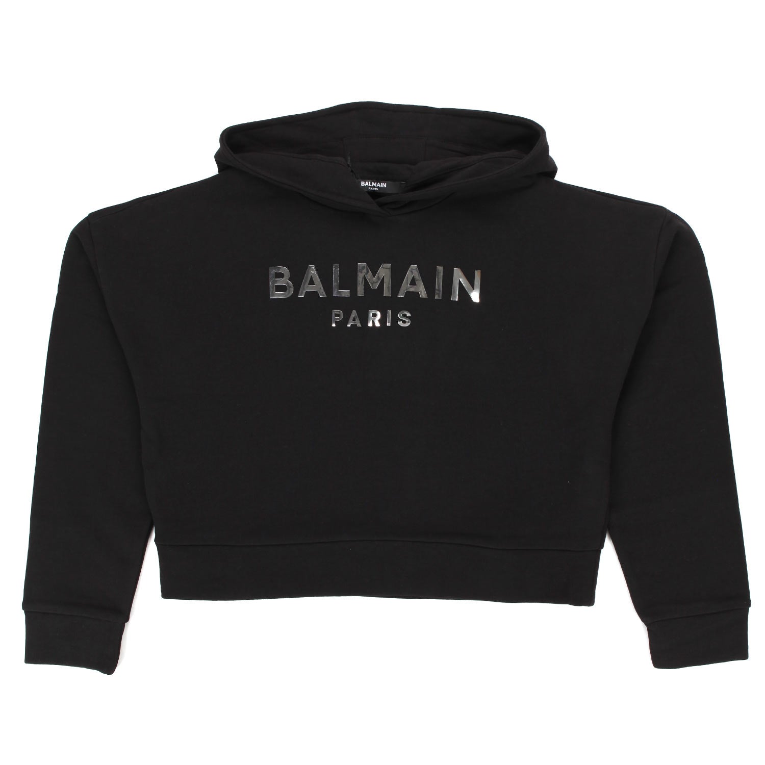 FELPA CAPPUCCIO NERA BAMBINA E TEEN - annameglio.com abbigliamento moda