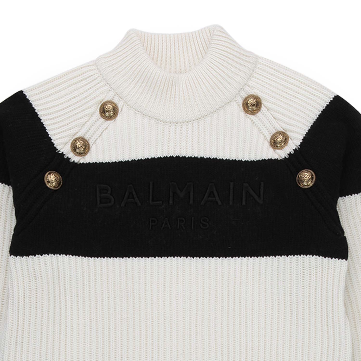 ABITO MAXI MAGLIA PANNA E NERO BAMBINA E TEEN - annameglio.com abbigliamento moda