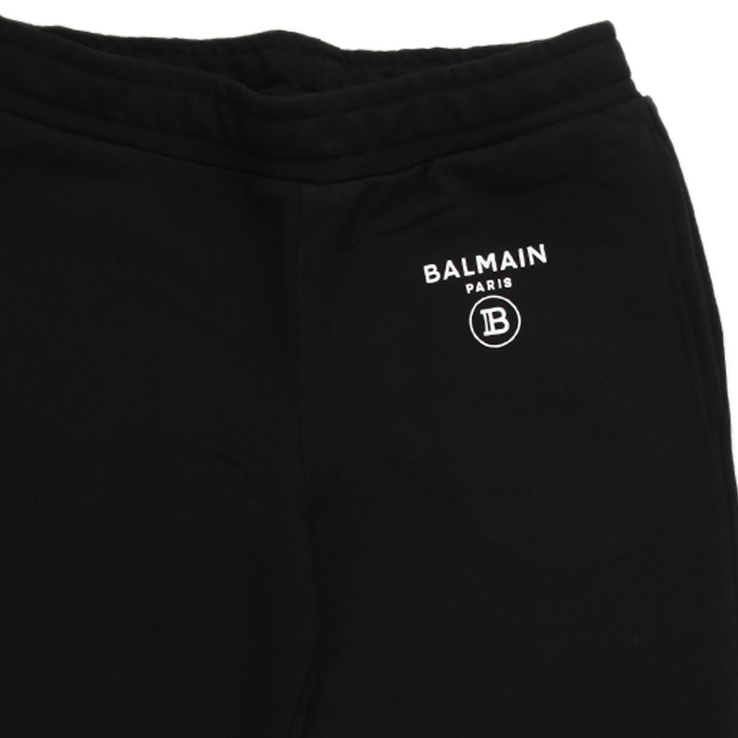 PANTALONE TUTA NERO CON LOGO BIANCO BAMBINA E TEEN - annameglio.com abbigliamento moda