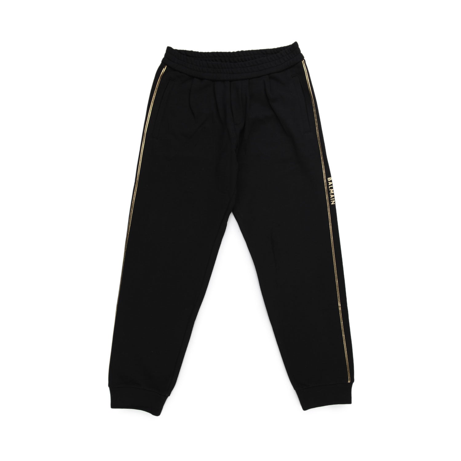 PANTALONE TUTA NERO E ORO BAMBINA E TEENAGER - annameglio.com abbigliamento moda