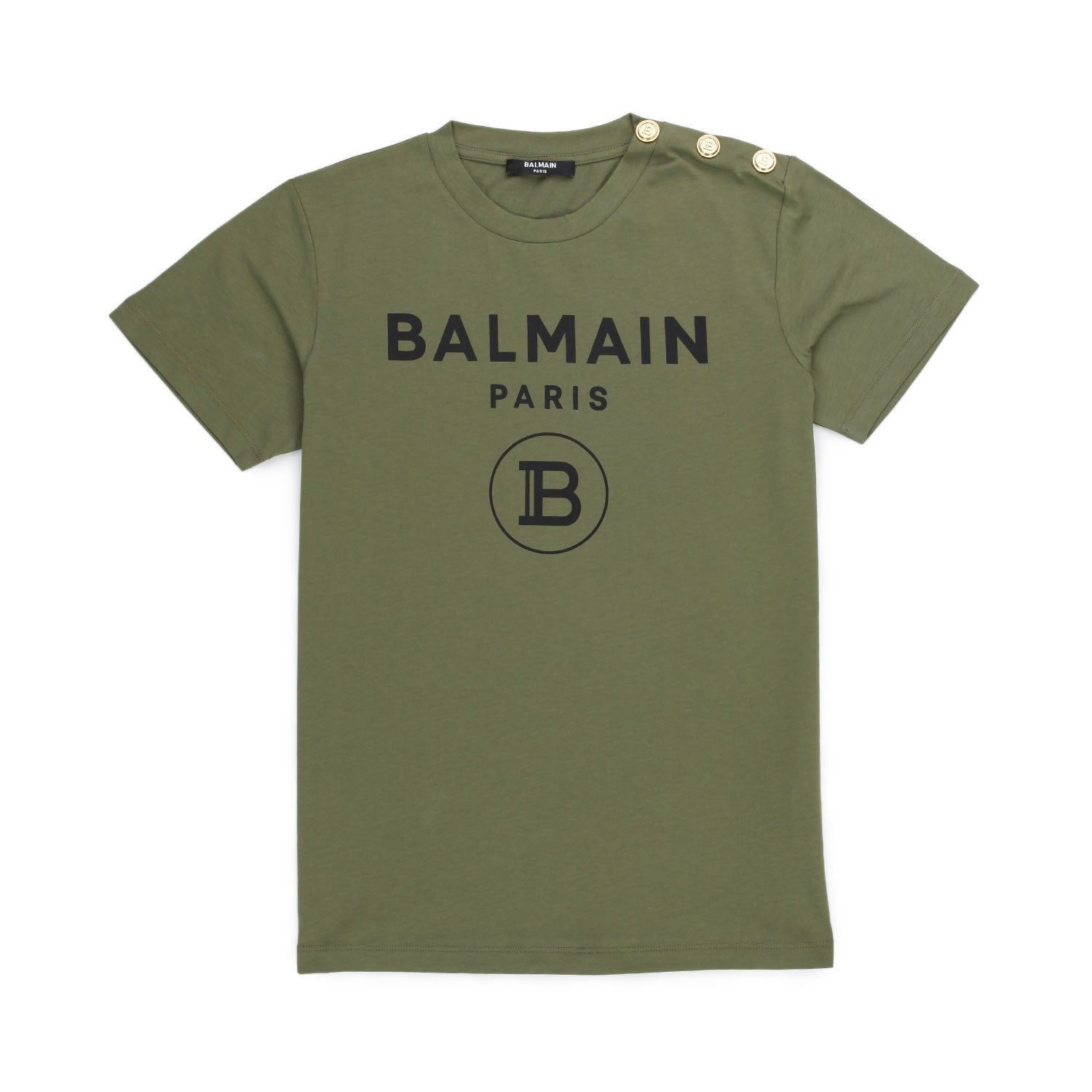T-SHIRT VERDE OLIVA BAMBINA E TEENAGER - annameglio.com abbigliamento moda