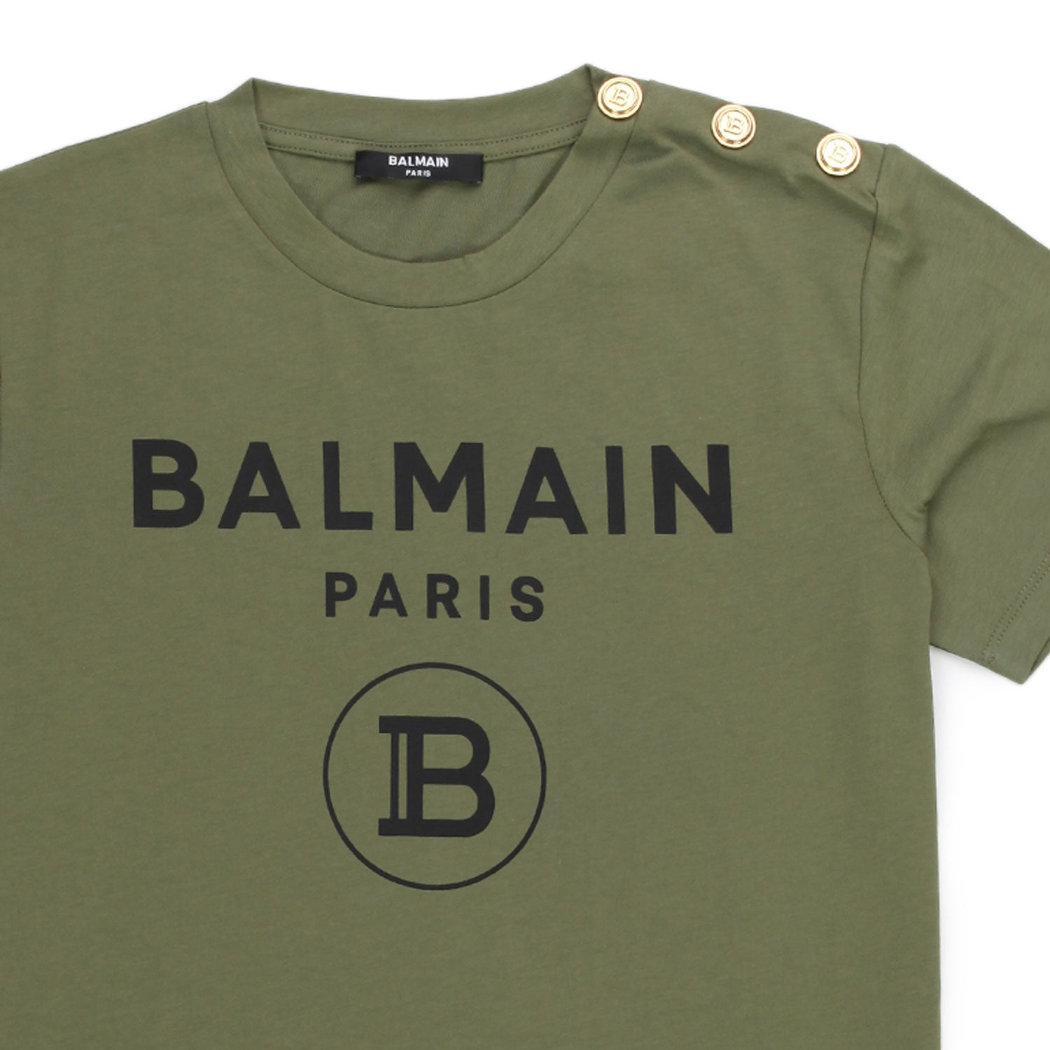 T-SHIRT VERDE OLIVA BAMBINA E TEENAGER - annameglio.com abbigliamento moda