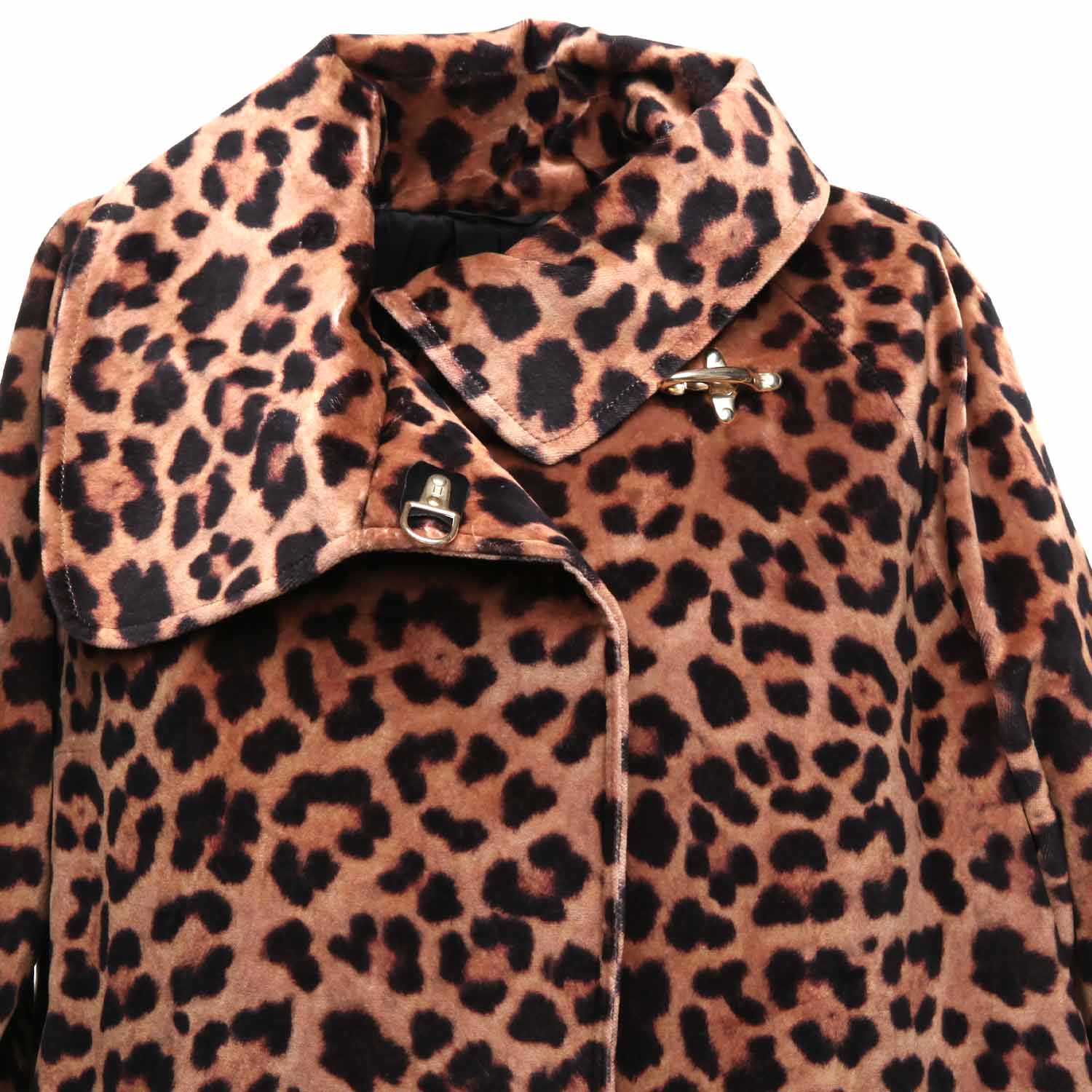 CAPPA IN VELLUTO ANIMALIER RAGAZZA - annameglio.com abbigliamento moda