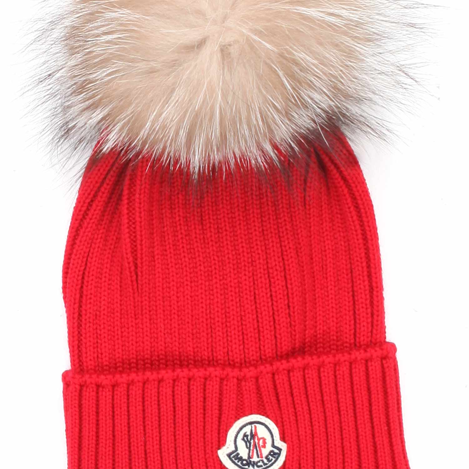 BERRETTO ROSSO CON PELLICCIA GIRL - annameglio.com abbigliamento moda