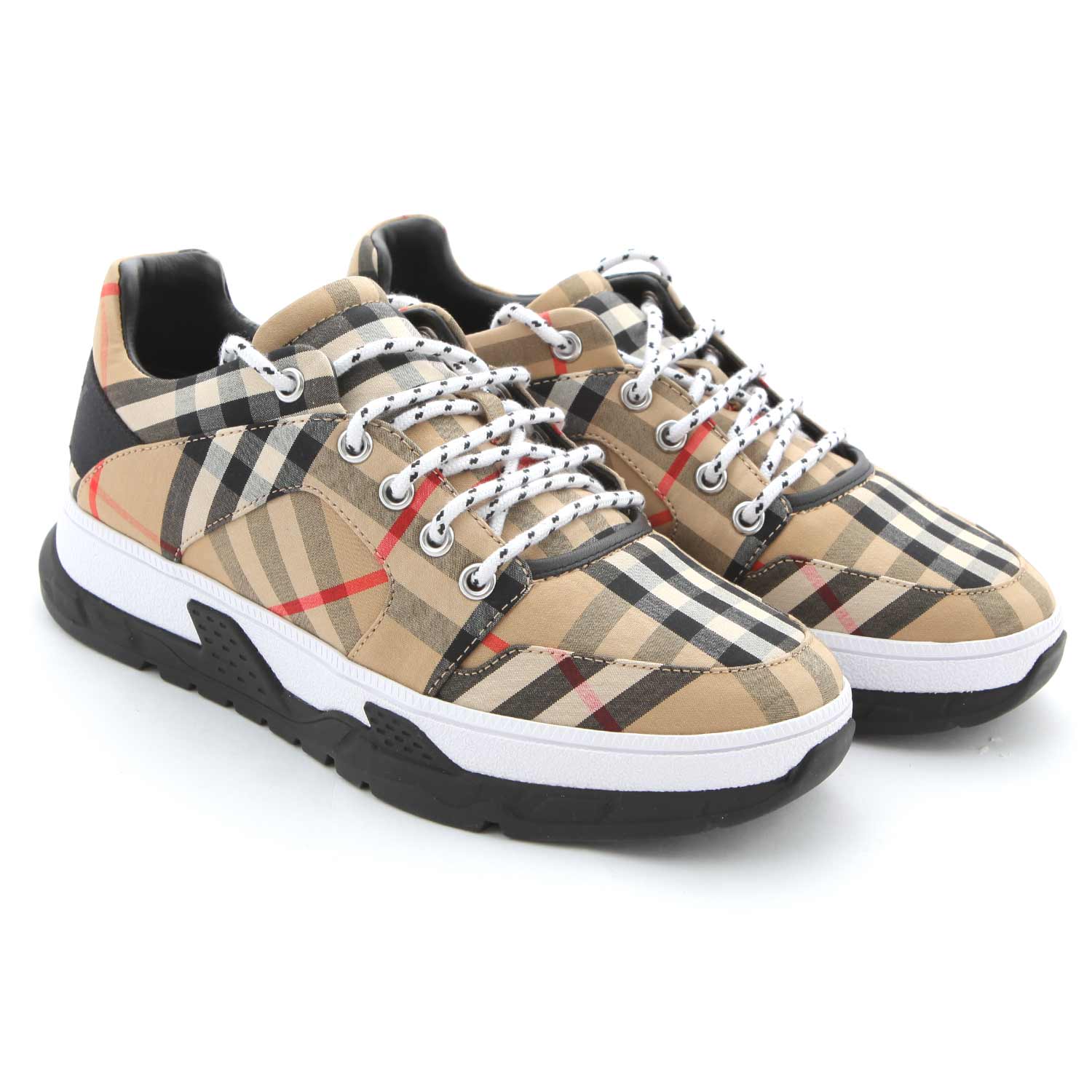 SNEAKER VINTAGE CHECK BAMBINO E TEENAGER - annameglio.com abbigliamento moda