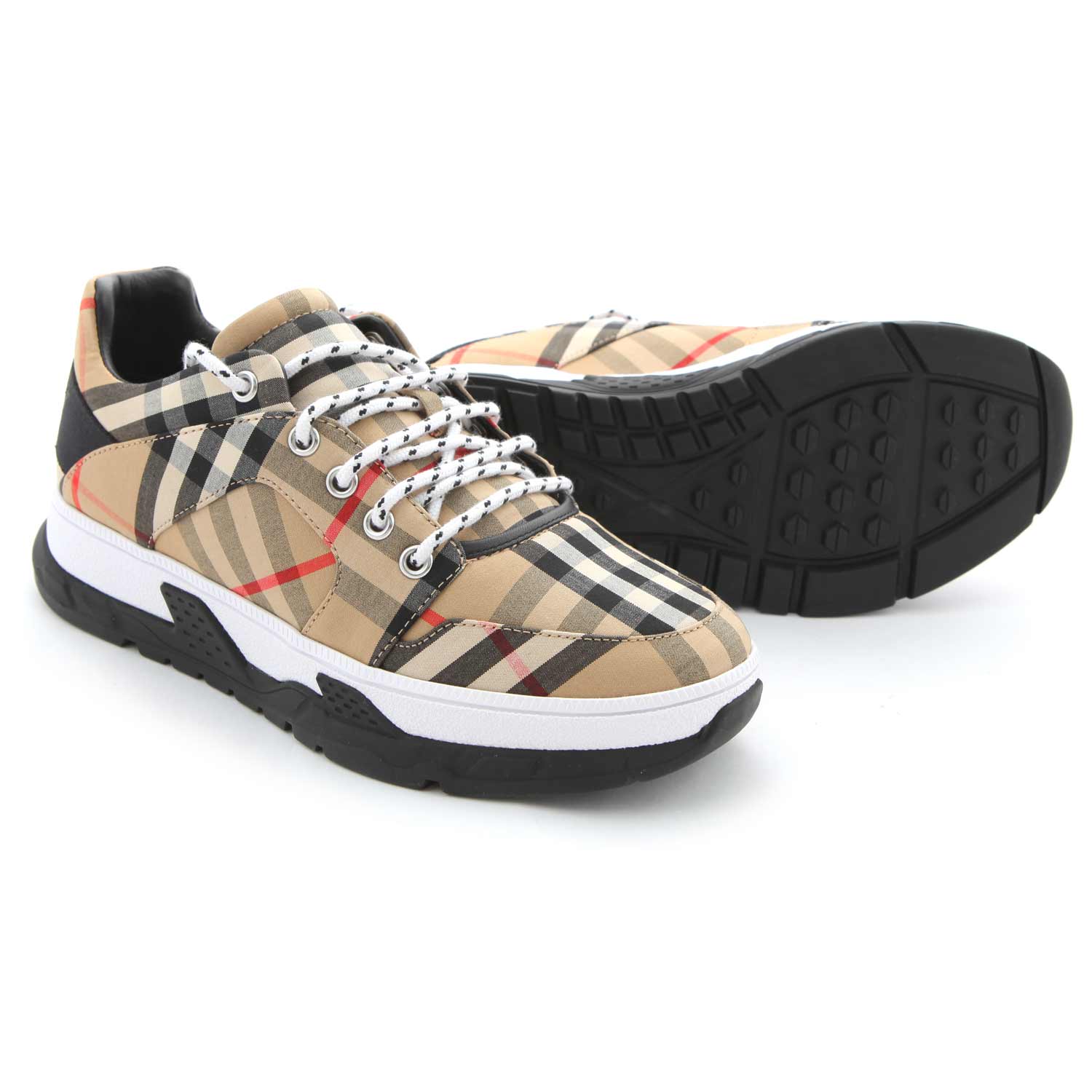 SNEAKER VINTAGE CHECK BAMBINO E TEENAGER - annameglio.com abbigliamento moda