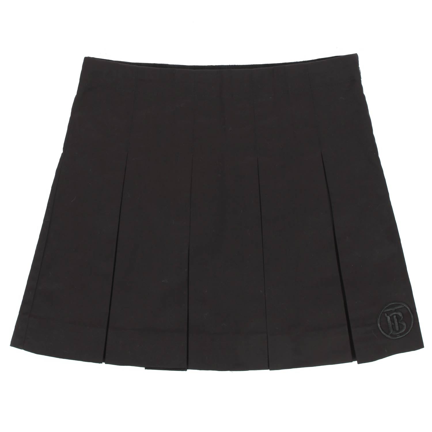 GONNA NERA IN TWILL BAMBINA E TEENAGER - annameglio.com abbigliamento moda