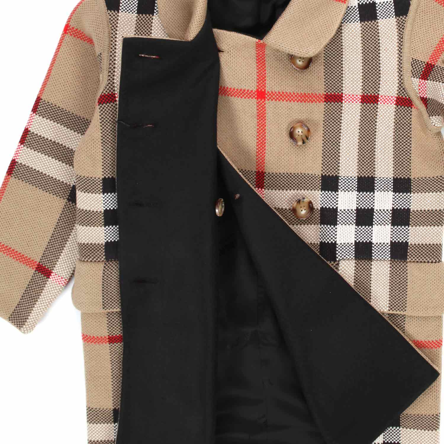 CAPPOTTO VINTAGE CHECK BAMBINA E TEENAGER - annameglio.com abbigliamento moda