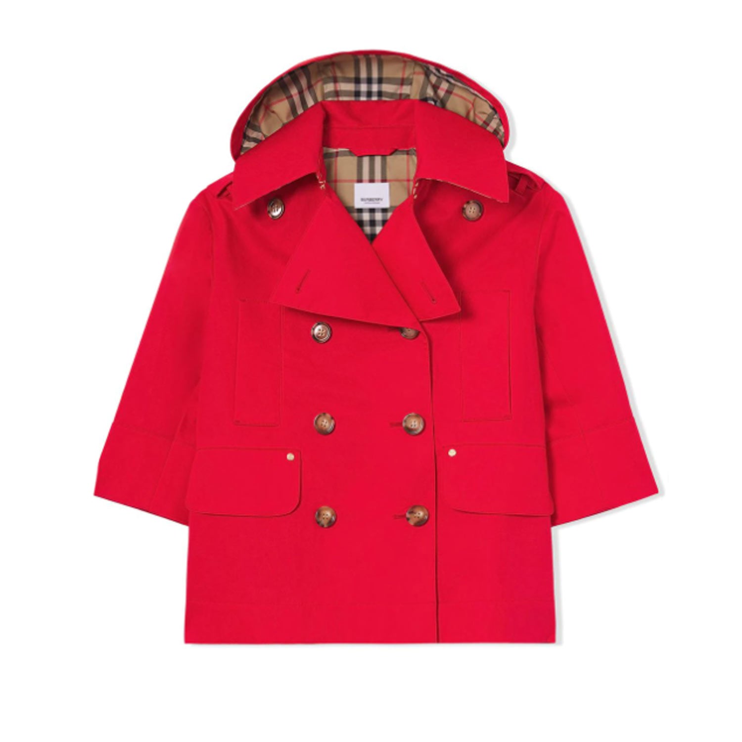 TRENCH COAT ROSSO BAMBINA E TEENAGER - annameglio.com abbigliamento moda