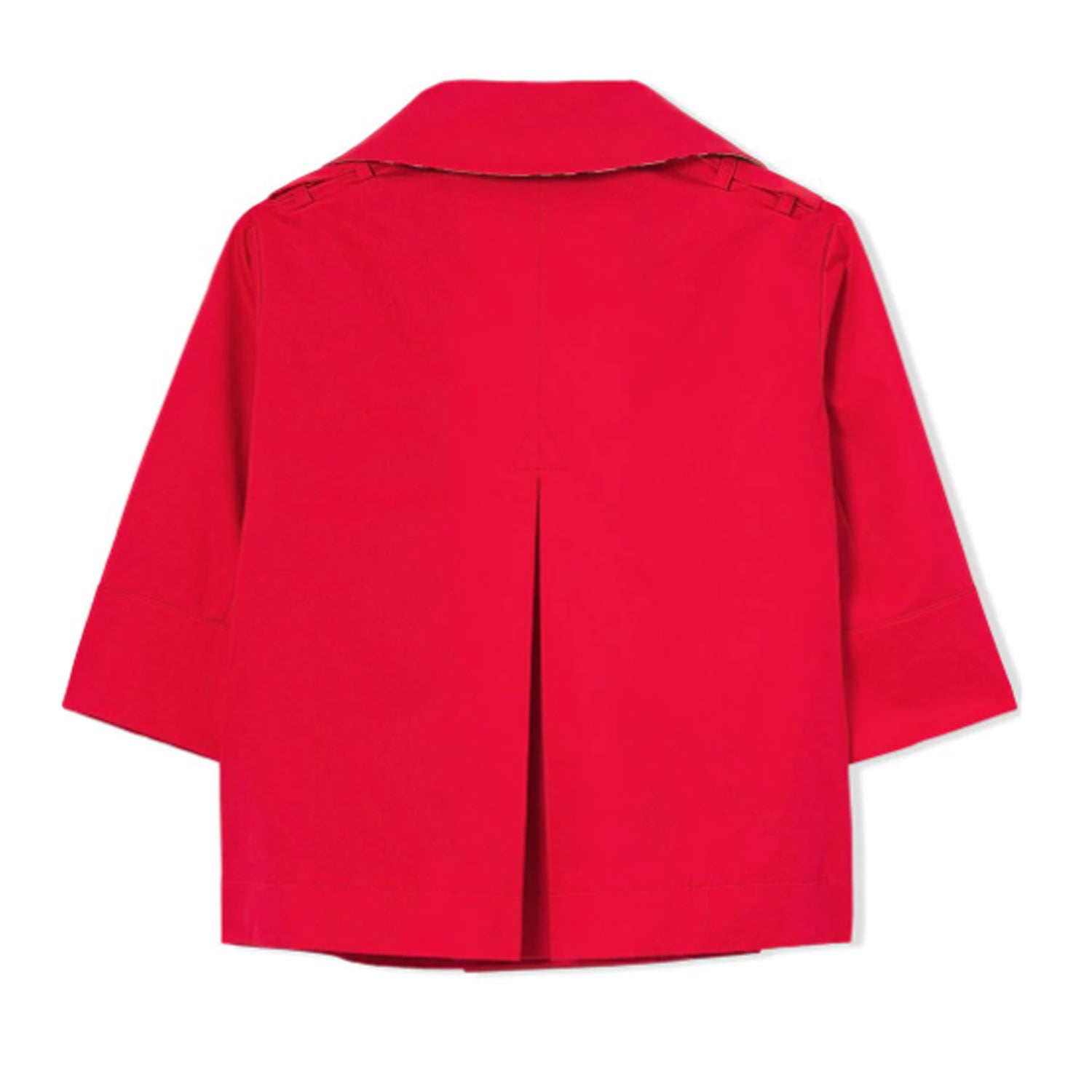 TRENCH COAT ROSSO BAMBINA E TEENAGER - annameglio.com abbigliamento moda