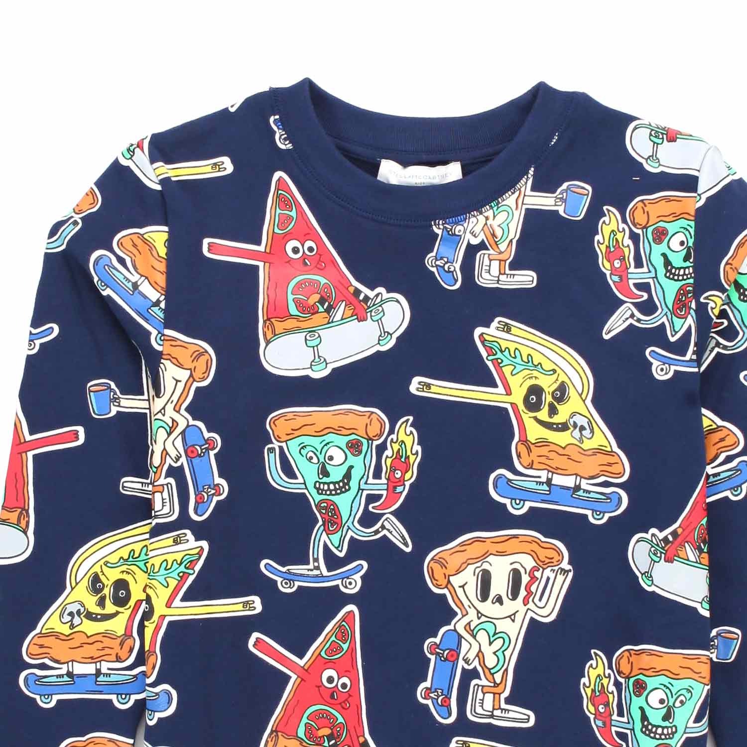 FELPA BLU STAMPA BAMBINO - annameglio.com abbigliamento moda