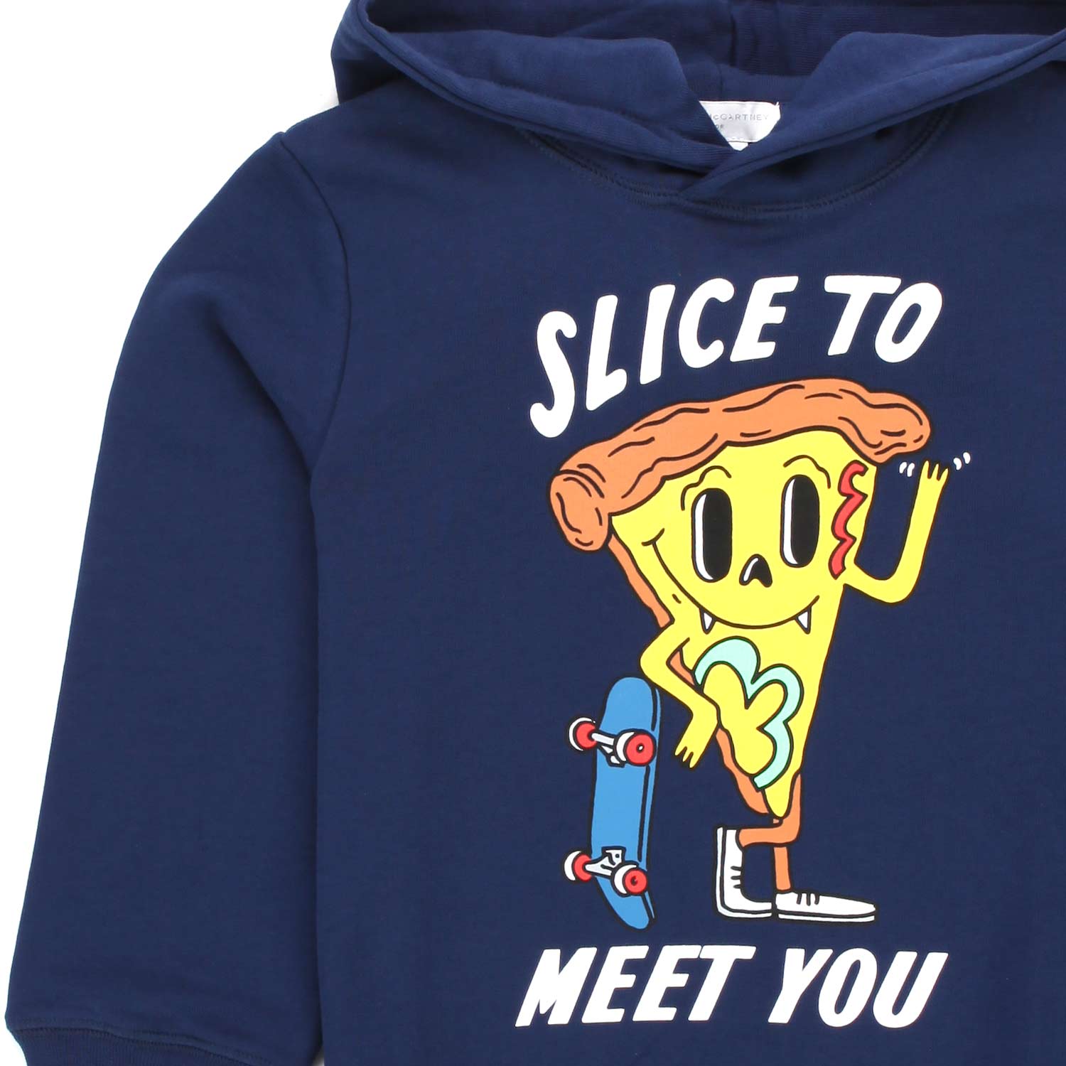 FELPA CAPPUCCIO BLU BIMBO - annameglio.com abbigliamento moda