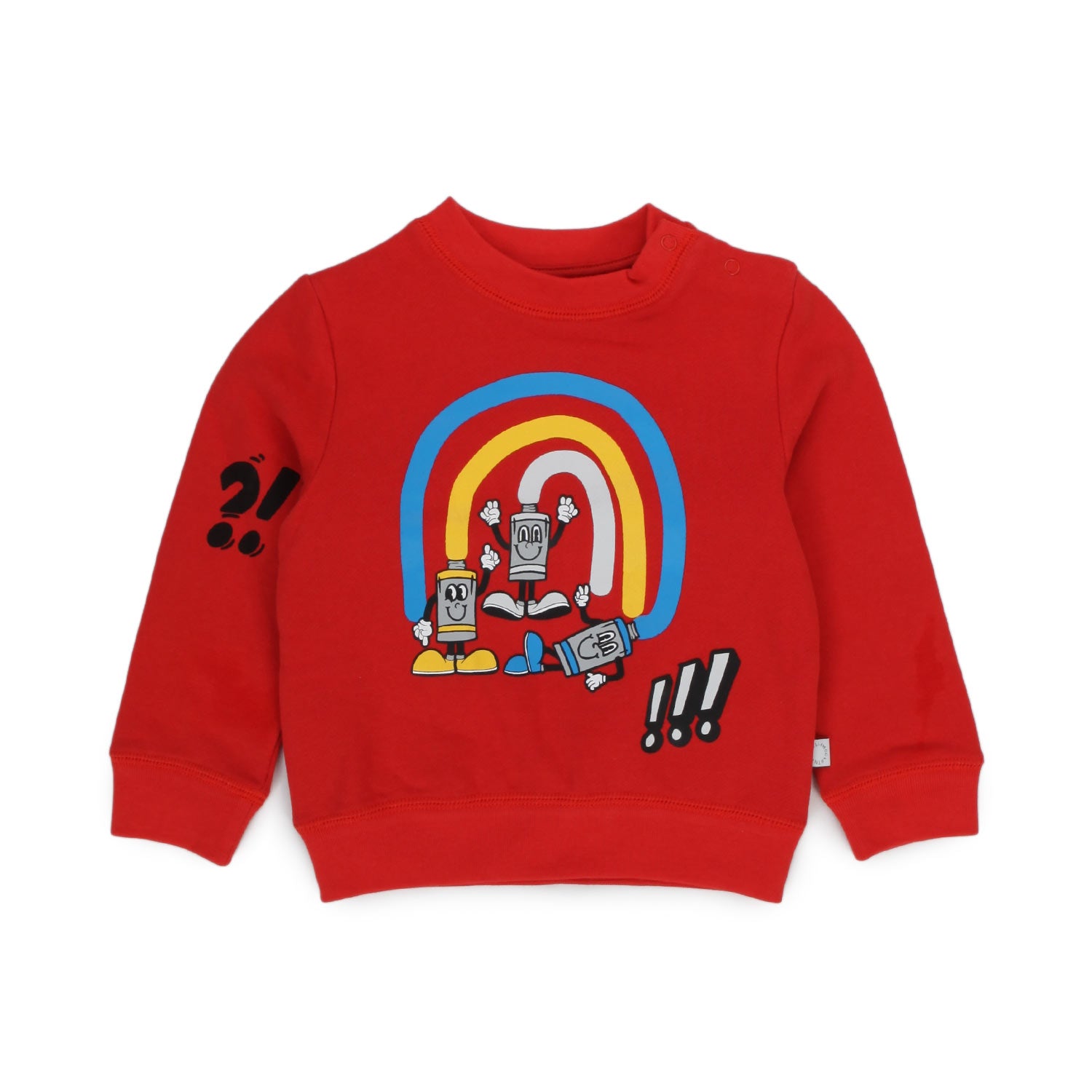 FELPA ROSSA IN COTONE BABY - annameglio.com abbigliamento moda