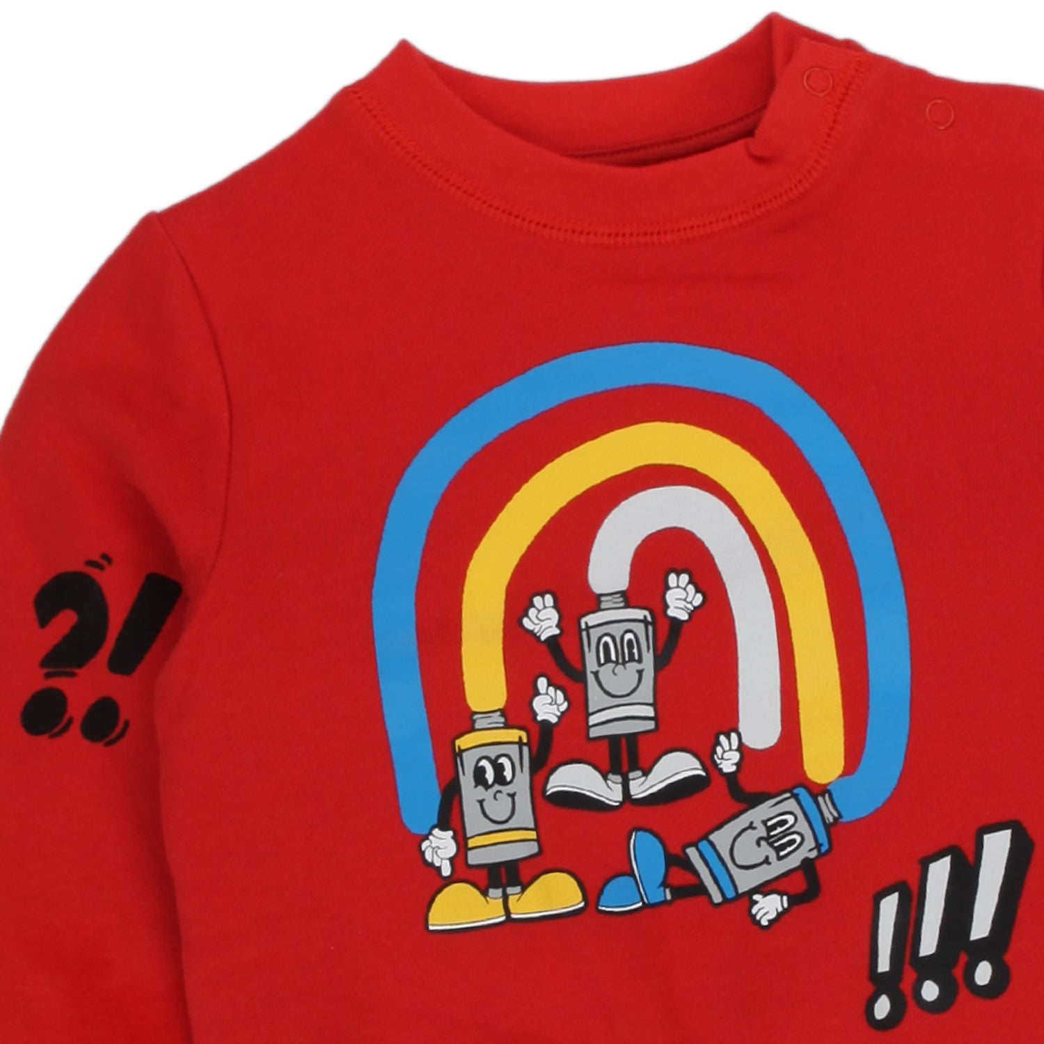 FELPA ROSSA IN COTONE BABY - annameglio.com abbigliamento moda