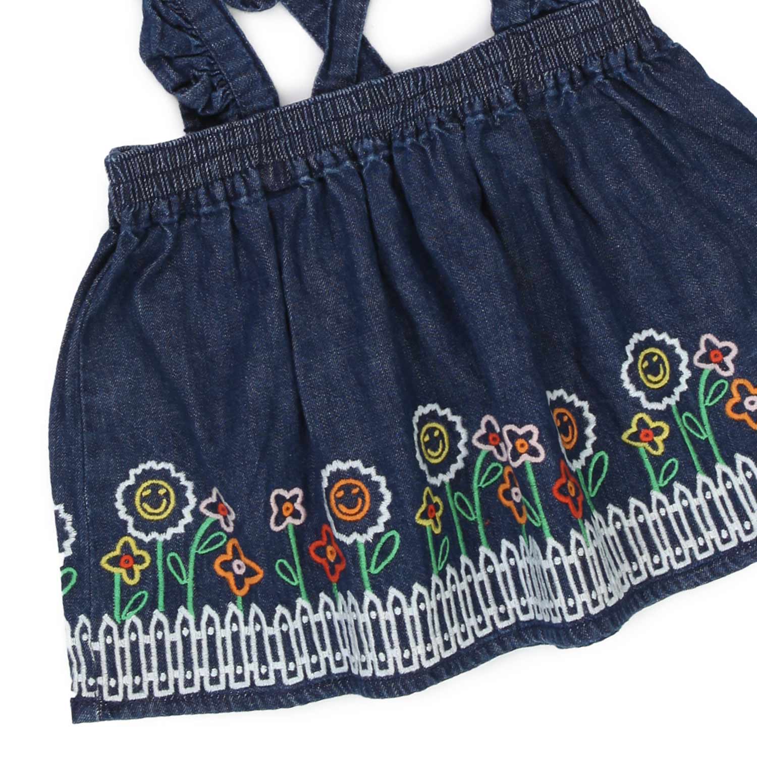 GONNA DENIM BLU BAMBINA E NEONATA - annameglio.com abbigliamento moda