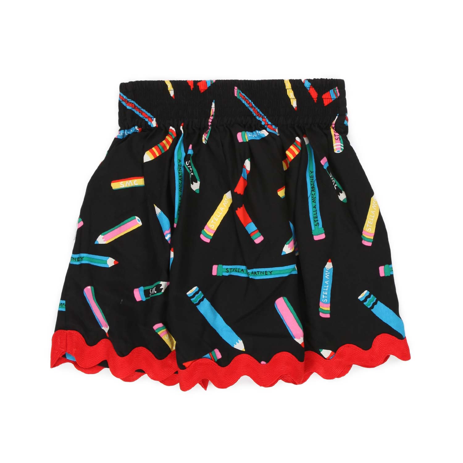 GONNA NERA E MULTICOLOR BAMBINA - annameglio.com abbigliamento moda