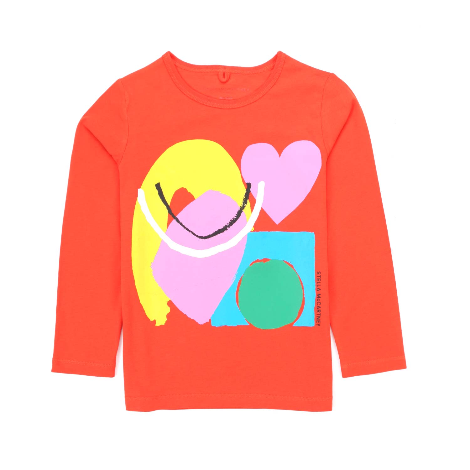 FELPA ROSSO ARANCIATO BAMBINA - annameglio.com abbigliamento moda