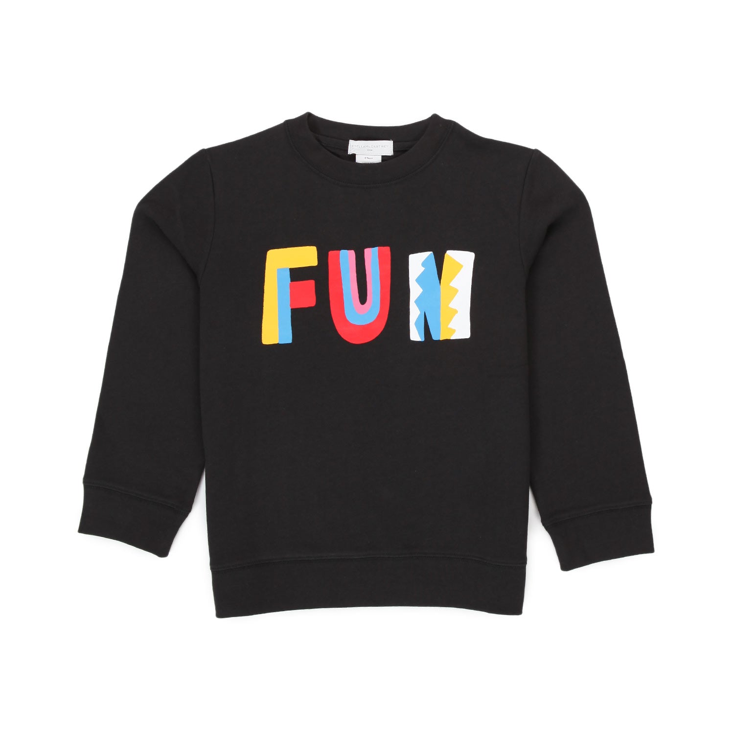 FELPA FUN NERA BAMBINO E TEENAGER - annameglio.com abbigliamento moda