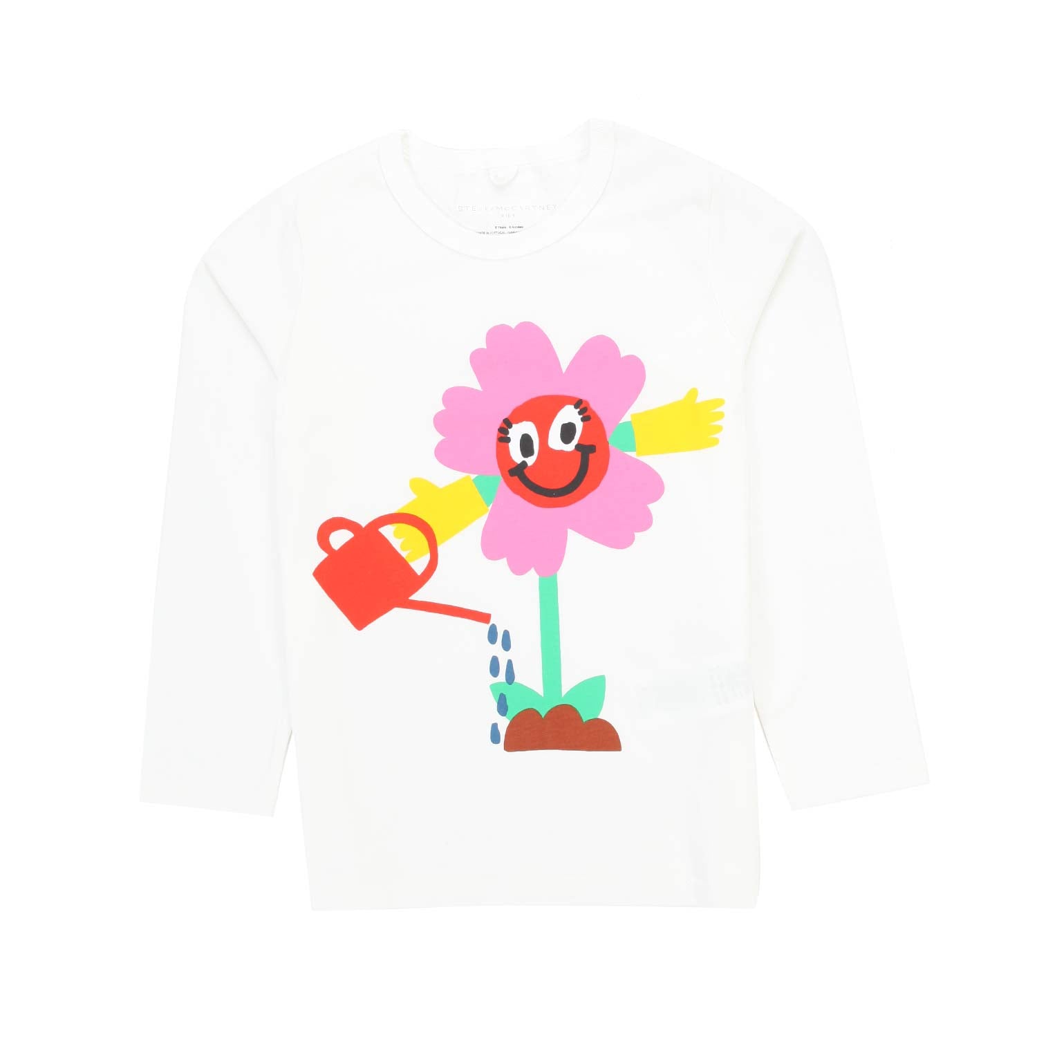 FELPA BAMBINA BIANCA CON STAMPA - annameglio.com abbigliamento moda