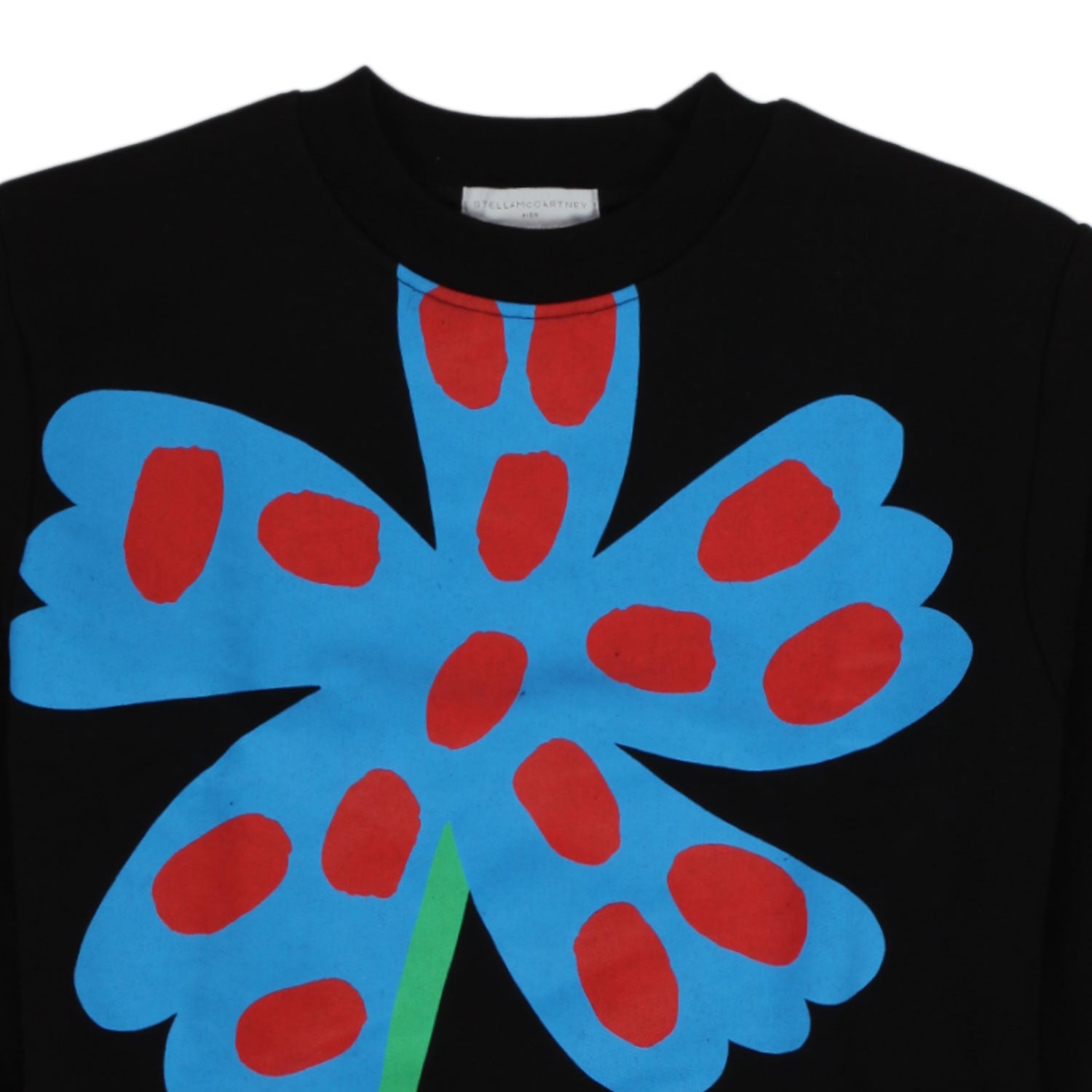 FELPA NERA CON STAMPA GIRL - annameglio.com abbigliamento moda