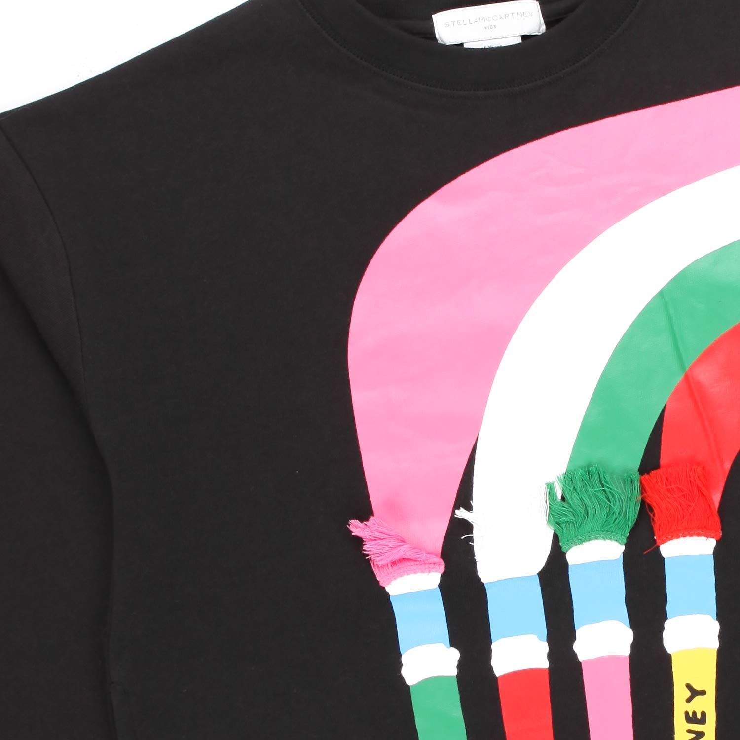 ABITO IN FELPA NERO BAMBINA - annameglio.com abbigliamento moda