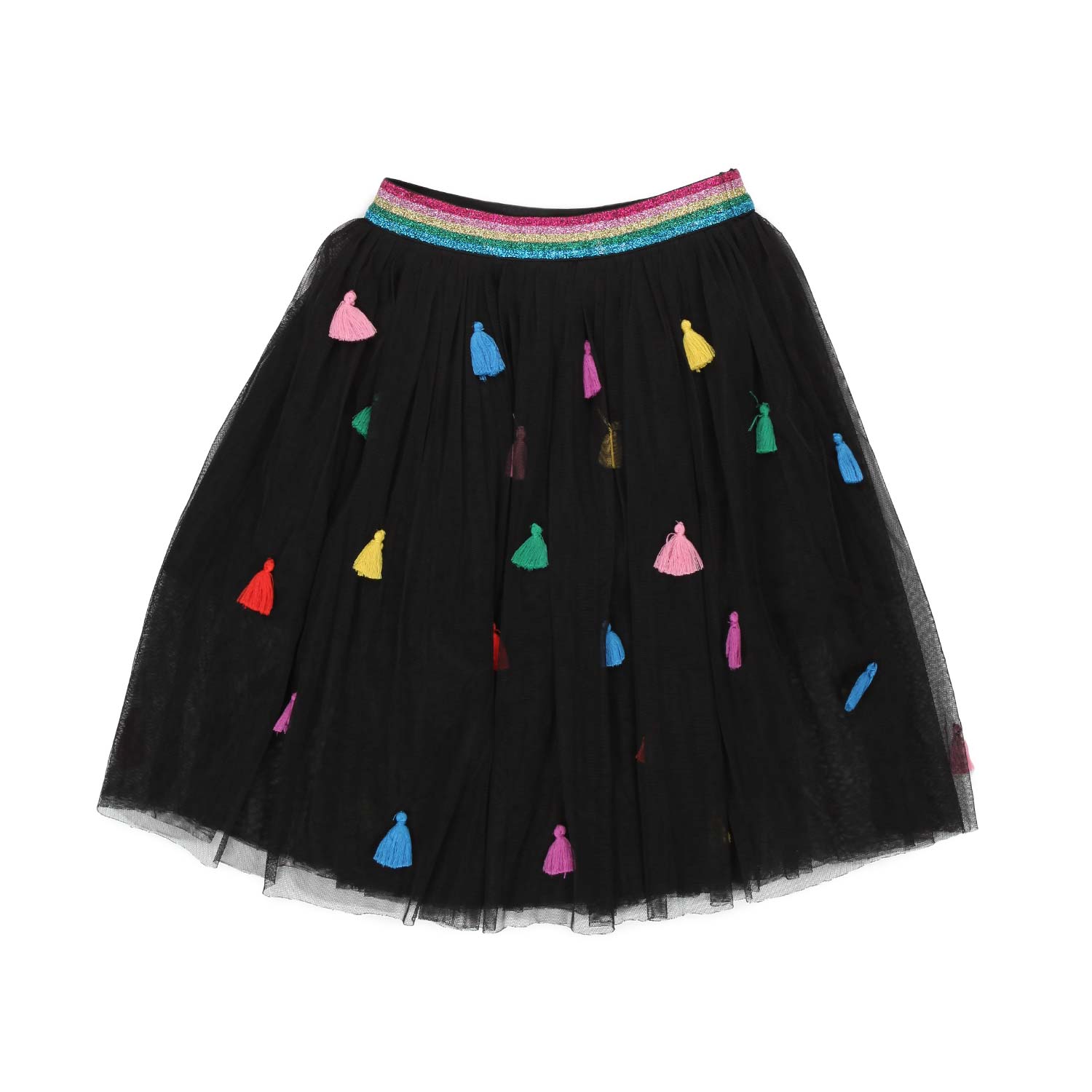 GONNA NERA E MULTICOLOR BAMBINA E TEEN - annameglio.com abbigliamento moda
