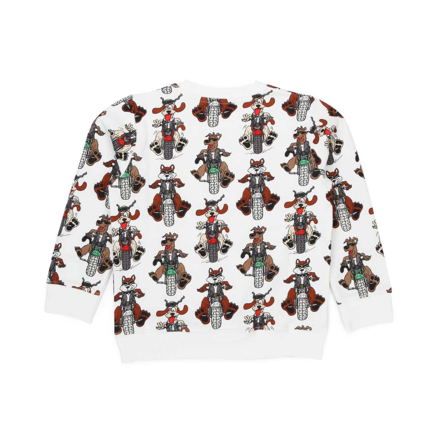 FELPA UNISEX BIANCA E MULTICOLOR BAMBINO - annameglio.com abbigliamento moda