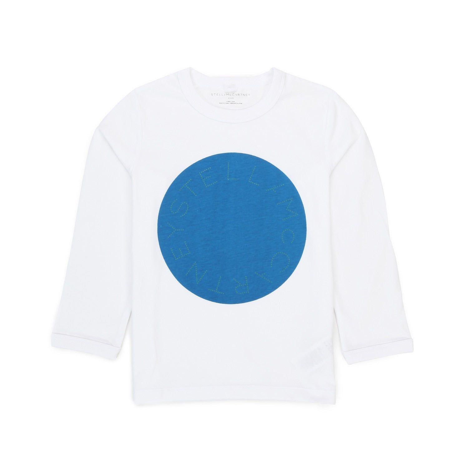 T-SHIRT UNISEX BIANCA E AZZURRA BAMBINO E TEENAGER - annameglio.com abbigliamento moda