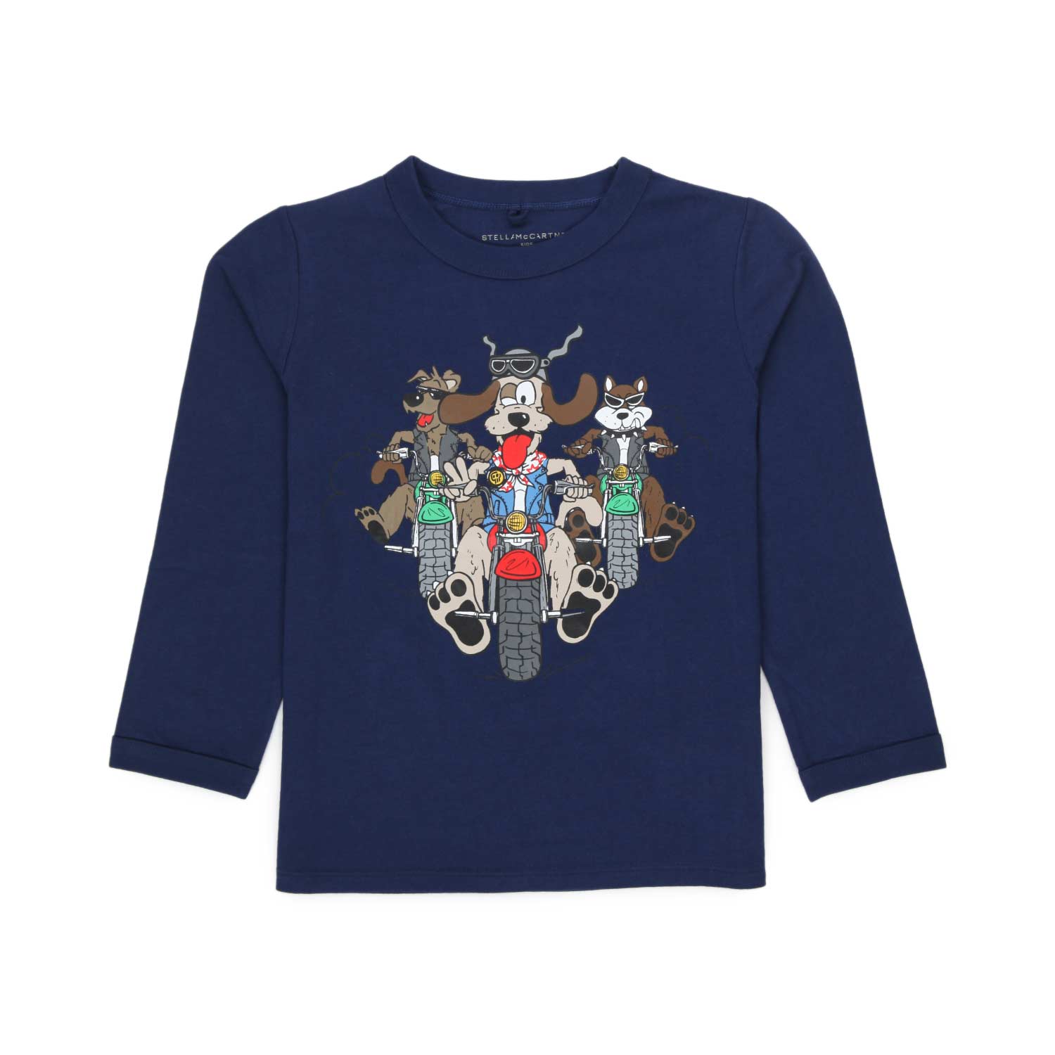 T-SHIRT BLU CON STAMPA BIMBO - annameglio.com abbigliamento moda