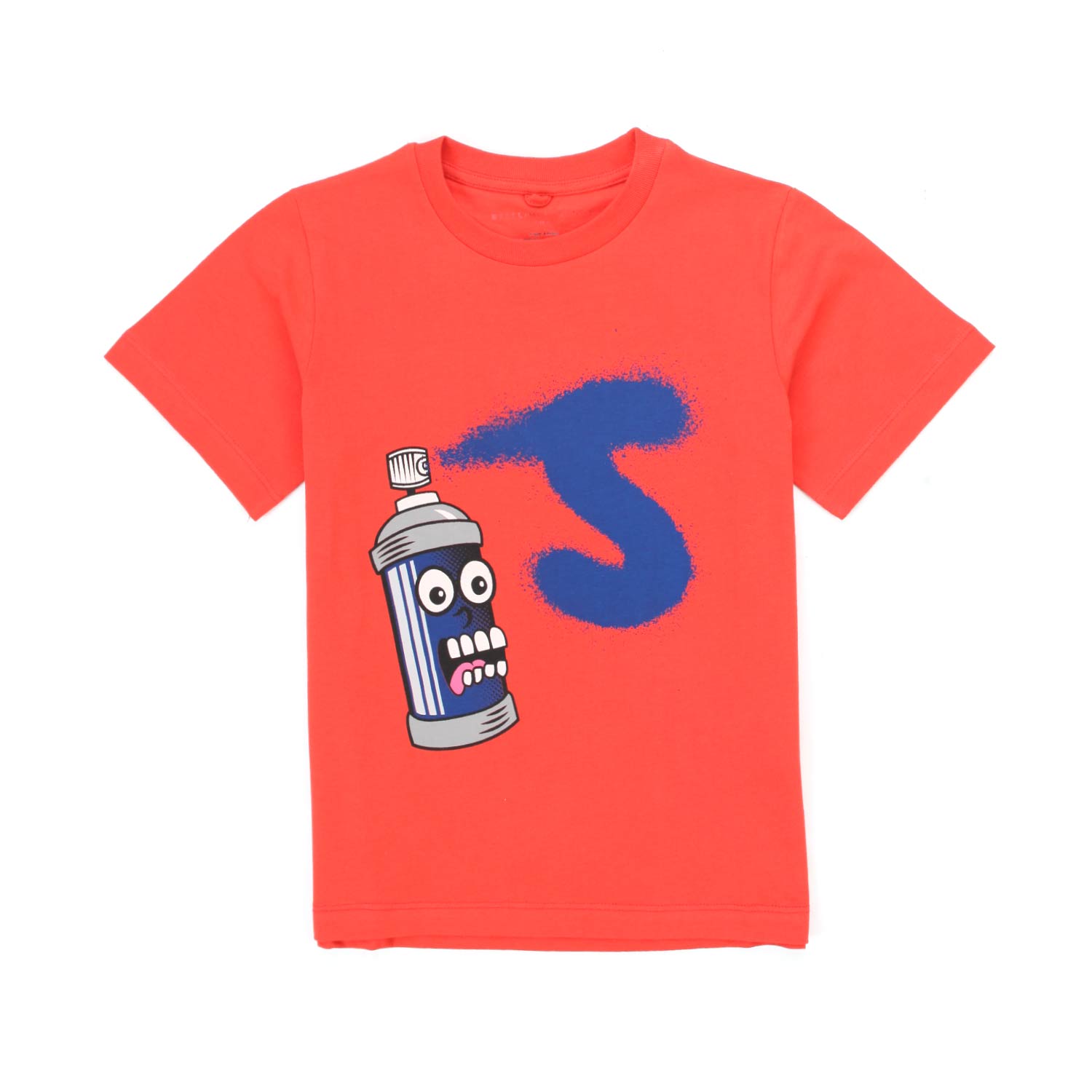 T-SHIRT ROSSO ARANCIATO BAMBINO - annameglio.com abbigliamento moda