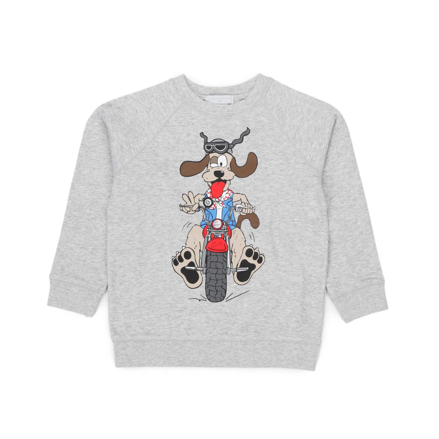 FELPA DOGGIE RIDER GRIGIA BAMBINO - annameglio.com abbigliamento moda