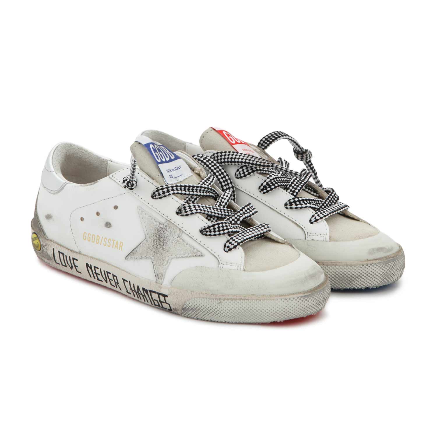 SNEAKERS UNISEX BIANCHE SSTAR - annameglio.com abbigliamento moda