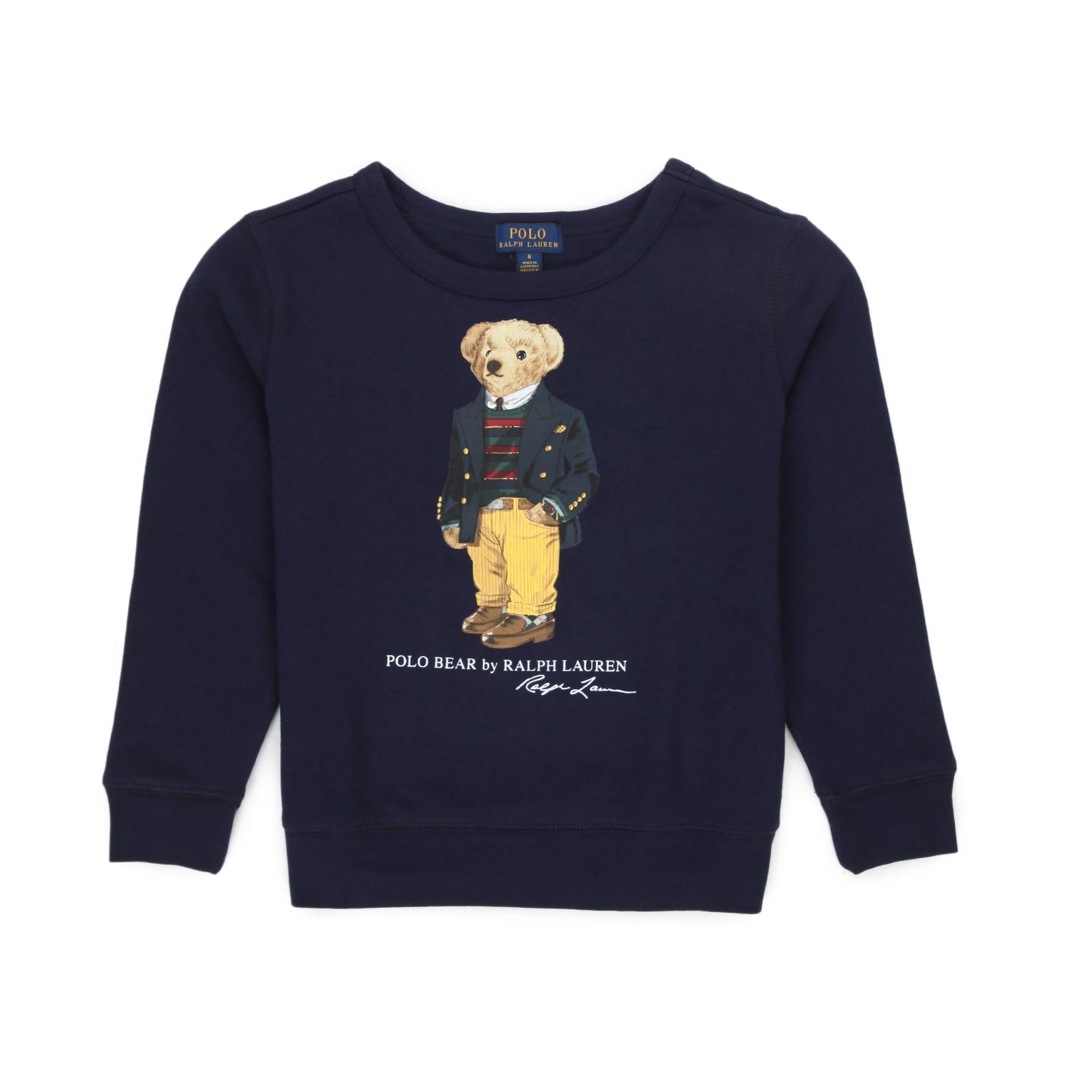 FELPA POLO BEAR BLU BAMBINO E TEENAGER - annameglio.com abbigliamento moda