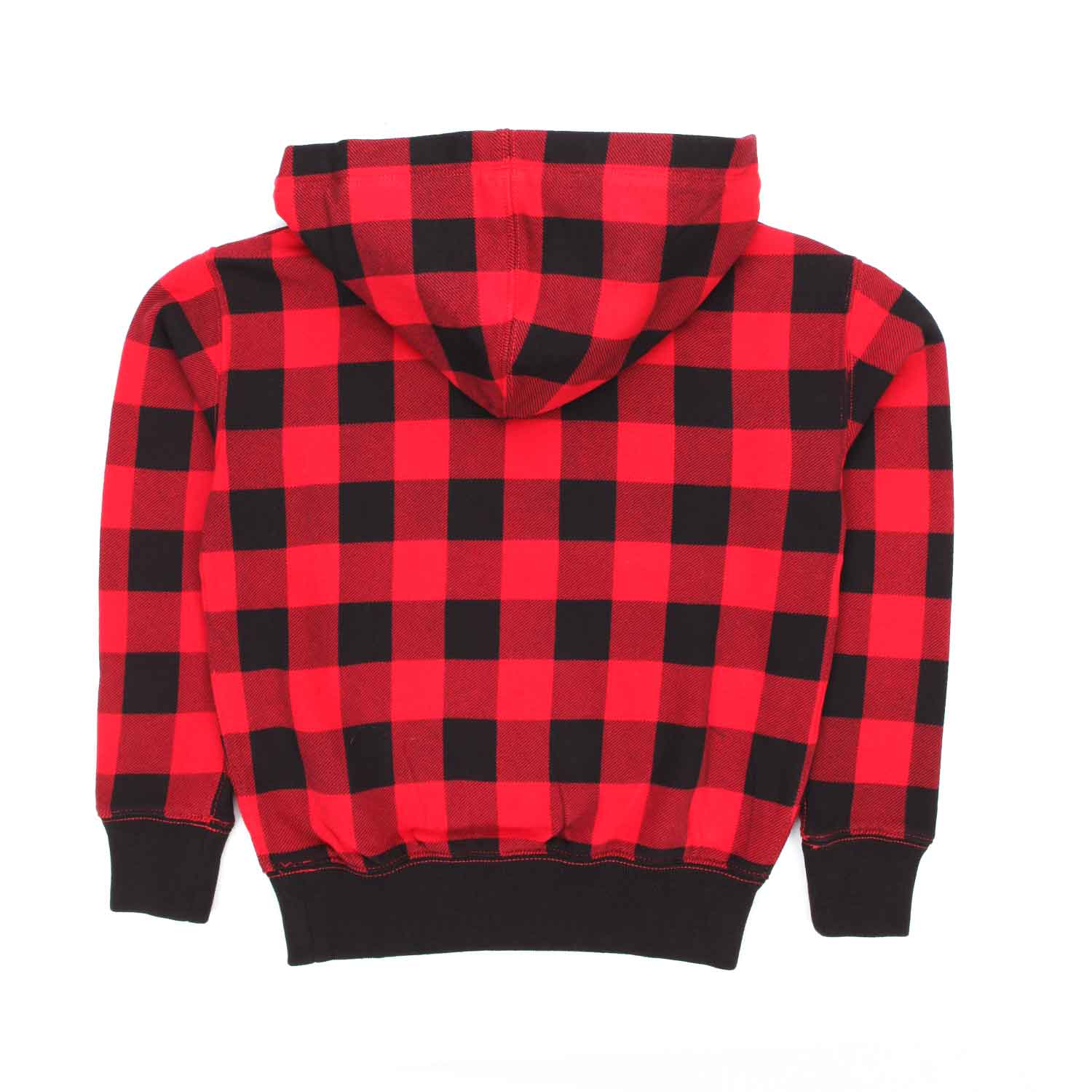 FELPA A QUADRI CAPPUCCIO UNISEX - annameglio.com abbigliamento moda