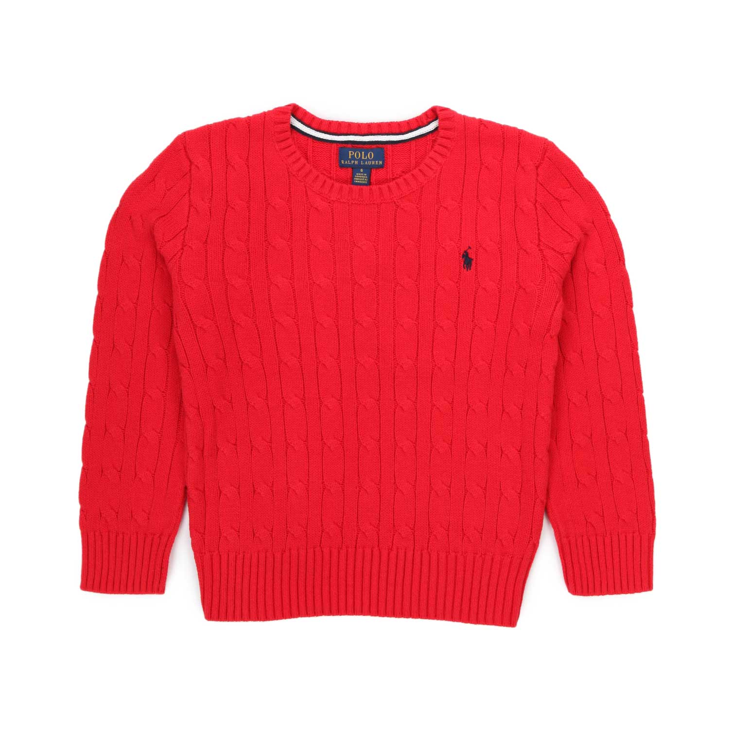 PULLOVER RL UNISEX ROSSO BAMBINO E TEENAGER - annameglio.com abbigliamento moda