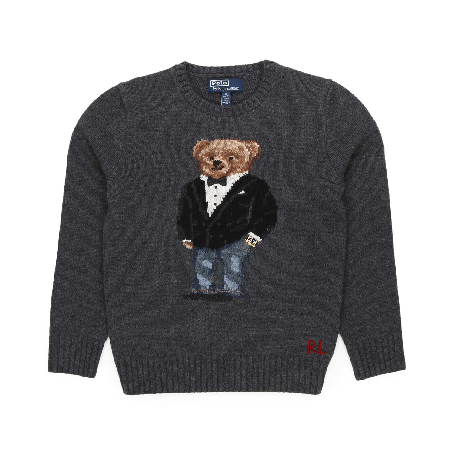 PULLOVER POLO BEAR GRIGIO BAMBINO E TEENAGER - annameglio.com abbigliamento moda