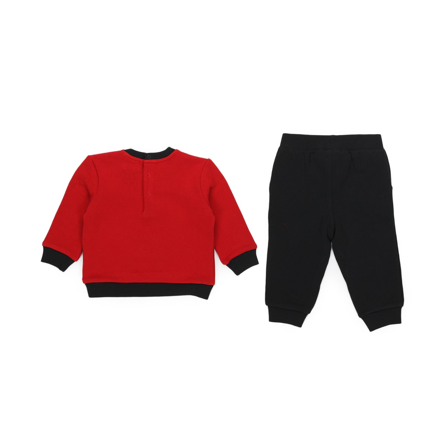TUTA POLO BEAR ROSSA E NERA BABY UNISEX - annameglio.com abbigliamento moda