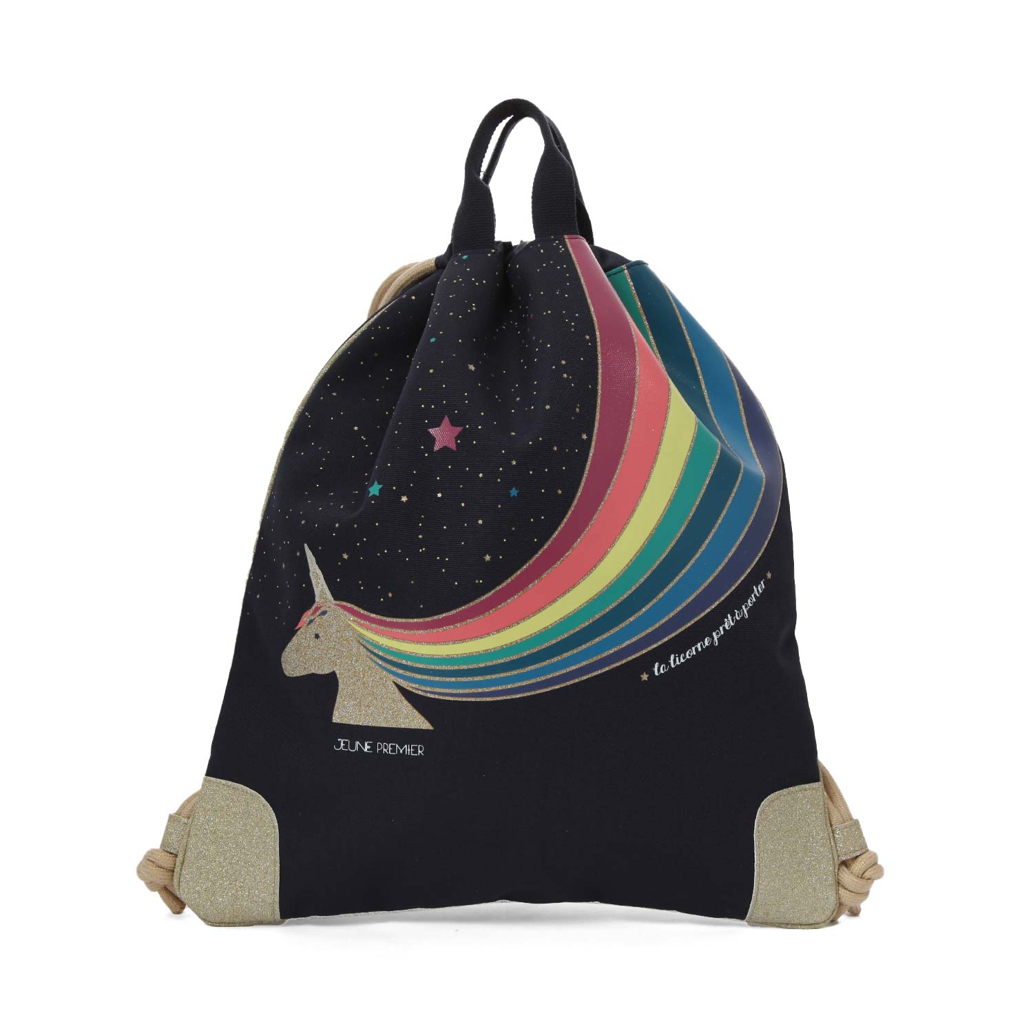 ZAINETTO A SACCA UNICORN GOLD - annameglio.com abbigliamento moda