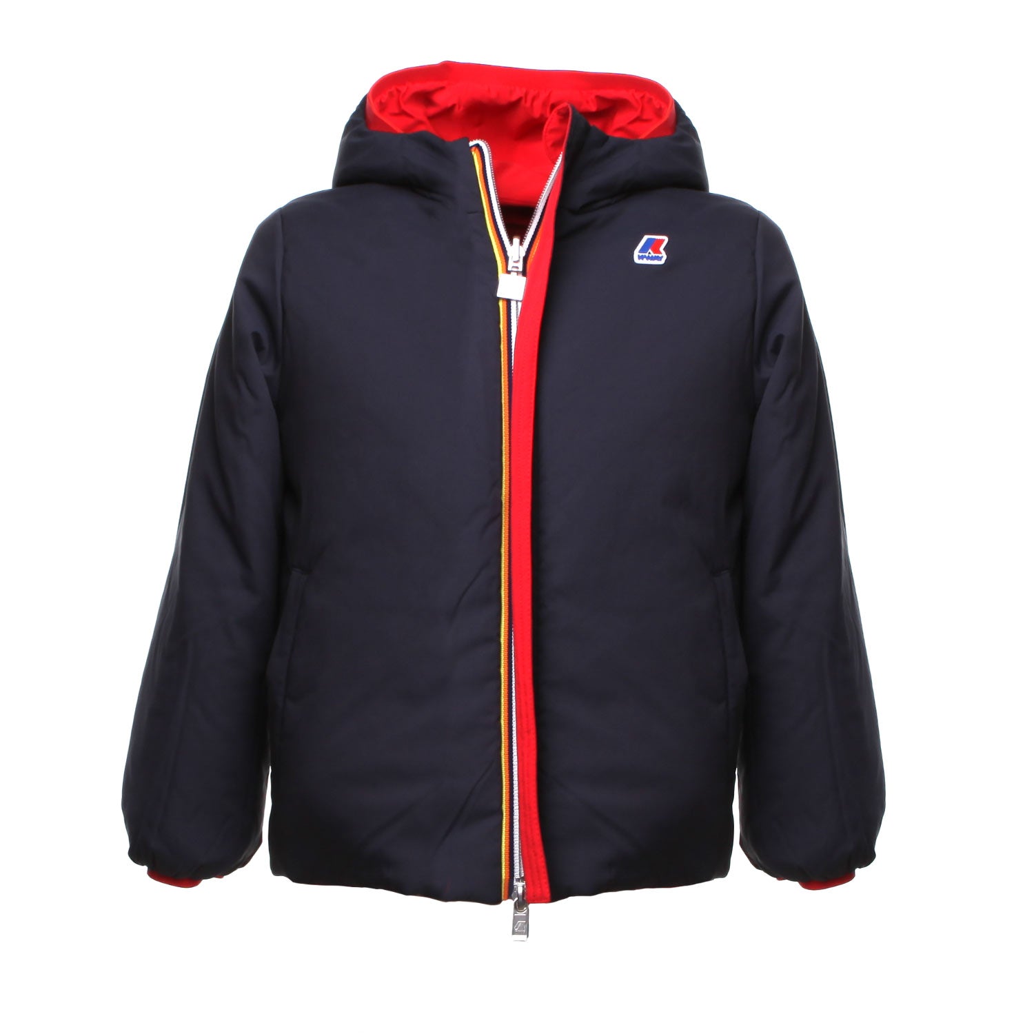 GIUBBOTTO REVERSIBILE BLU ROSSO UNISEX - annameglio.com abbigliamento moda