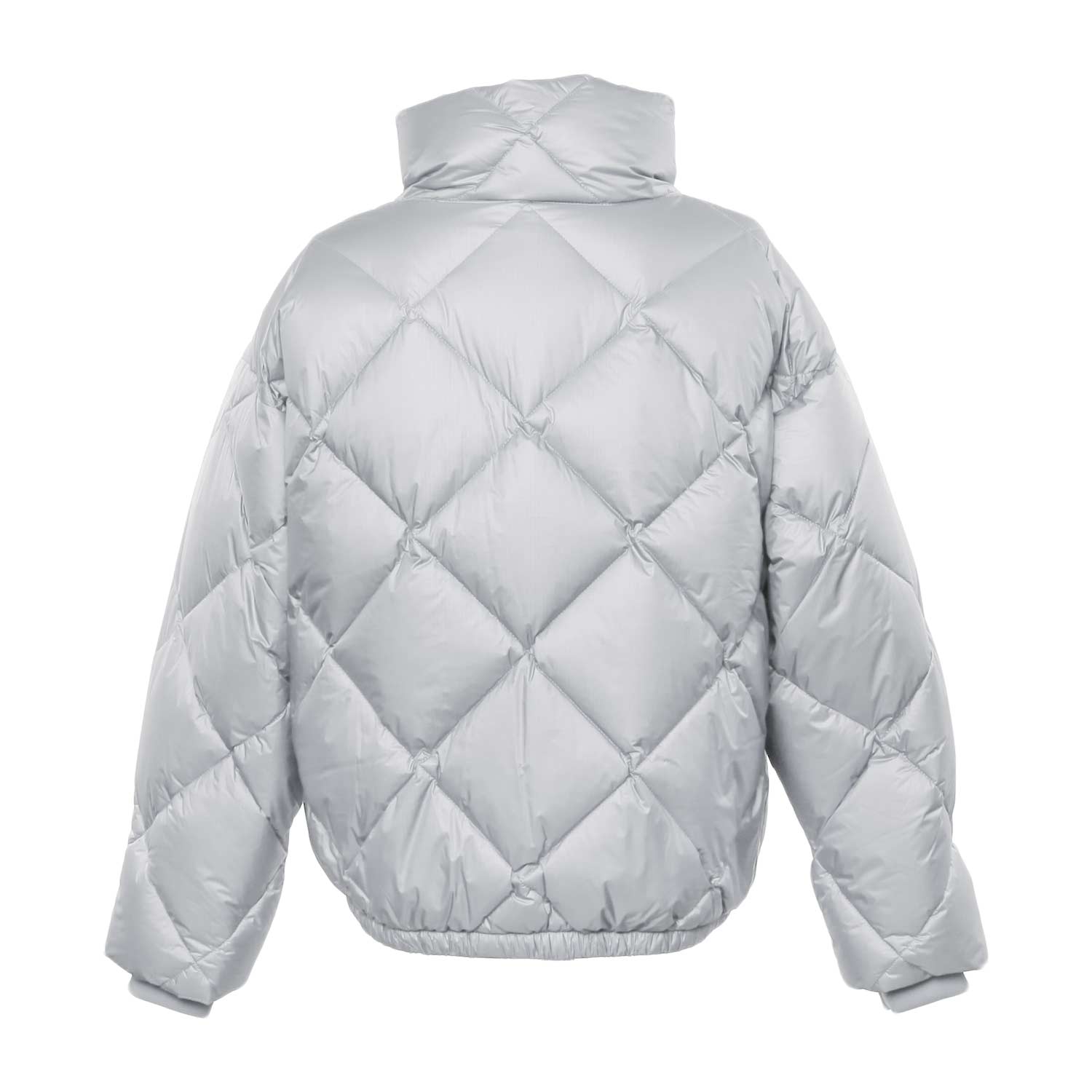 PIUMINO IMELDA HEAVY QUILTED METAL BIANCO - annameglio.com abbigliamento moda