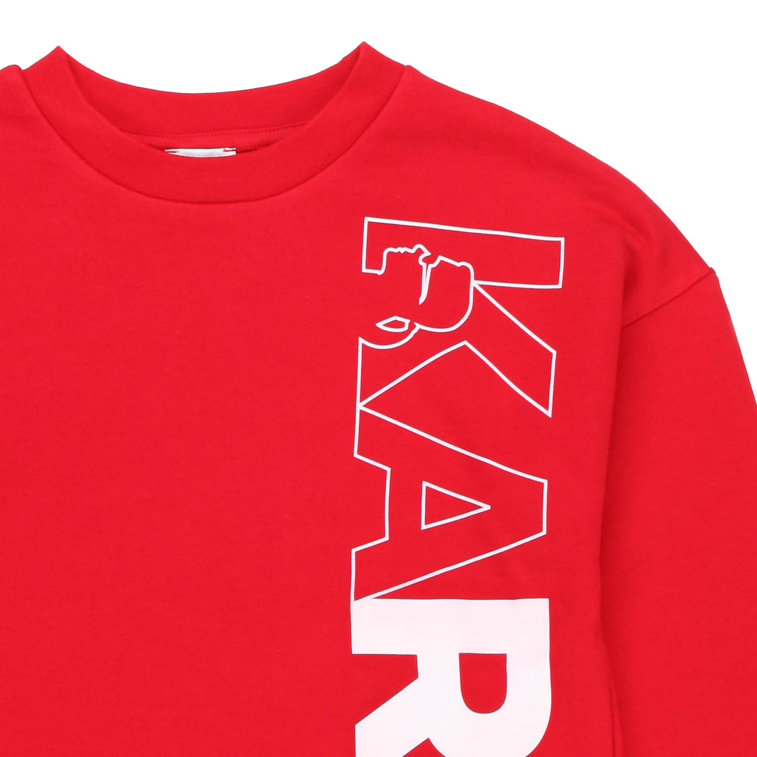 FELPA ROSSA CON LOGO BAMBINA - annameglio.com abbigliamento moda