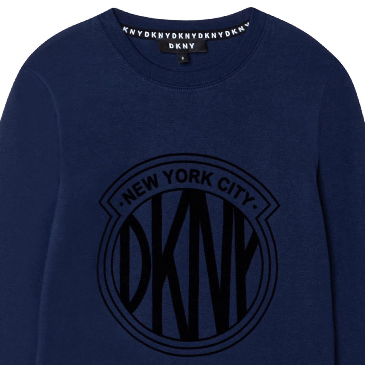 T-SHIRT BLU MANICA LUNGA BIMBO TEEN - annameglio.com abbigliamento moda