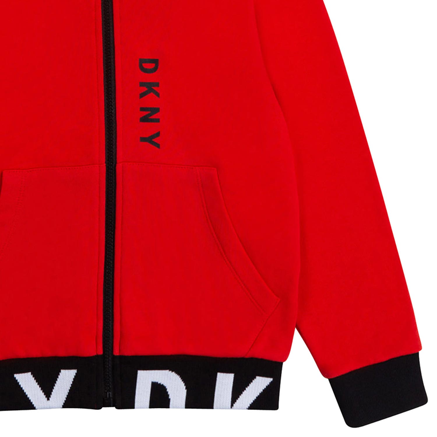 FELPA ROSSA CON ZIP BAMBINO E TEEN - annameglio.com abbigliamento moda